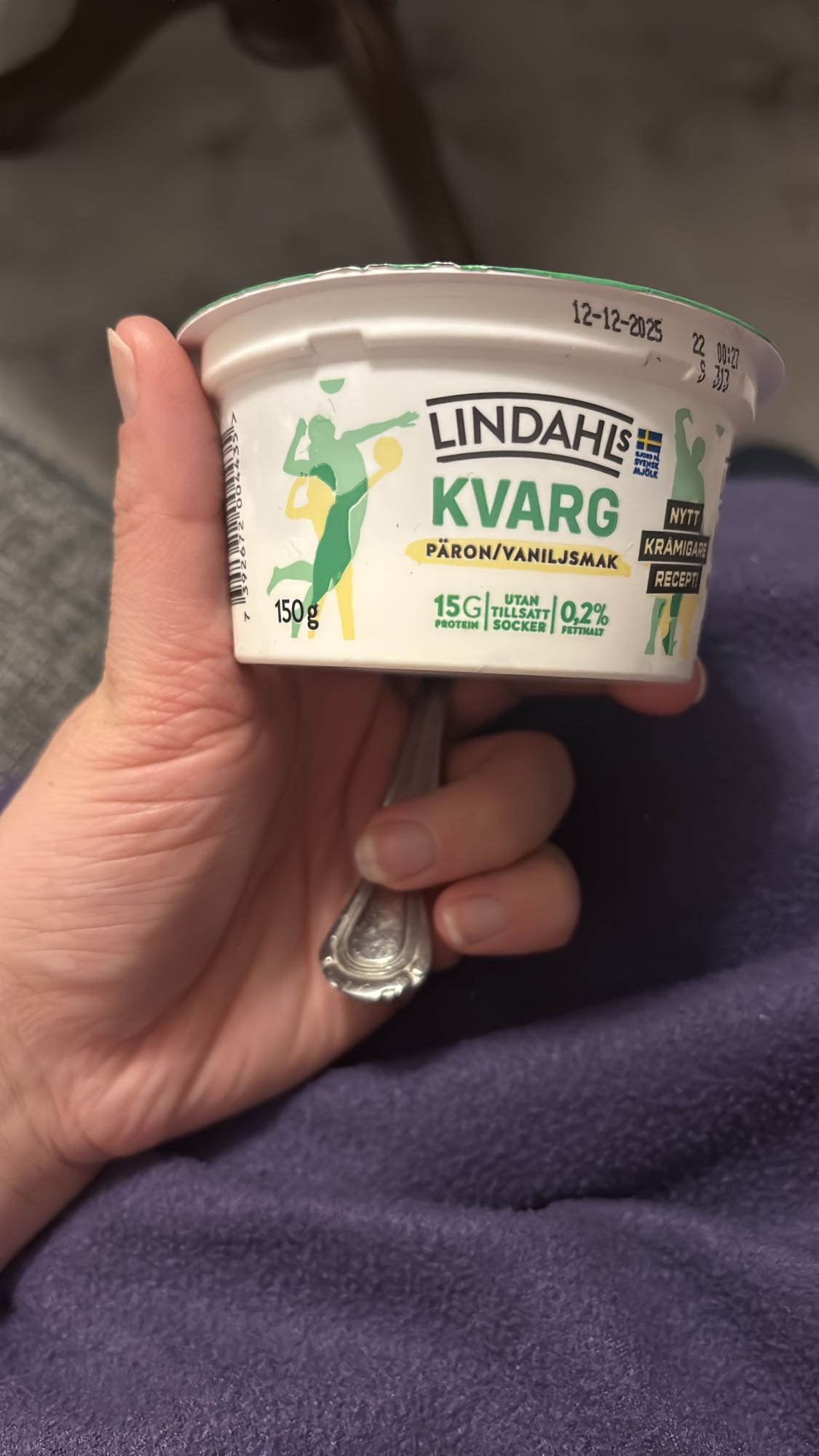 Kvarg päron/vanilj