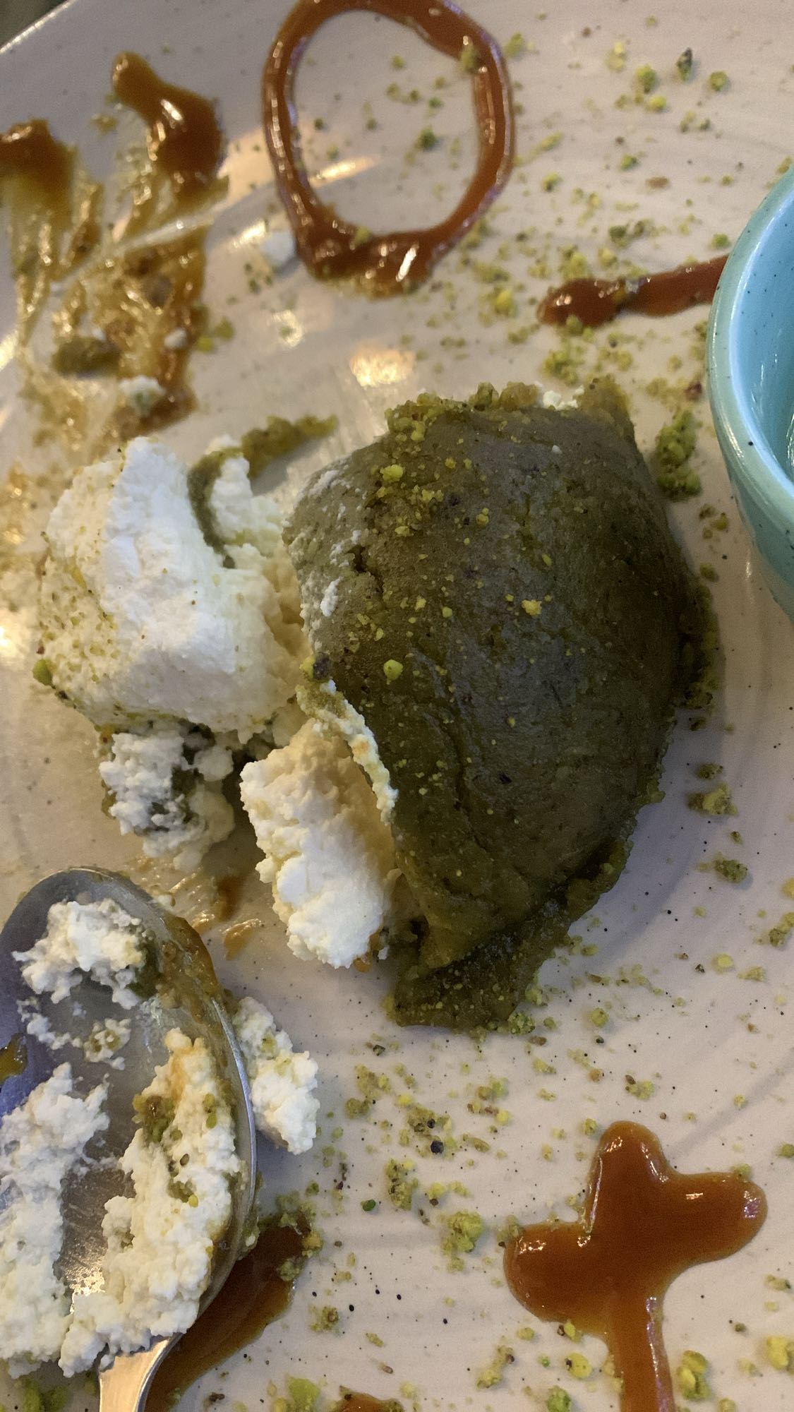Pistachio Halva Dessert