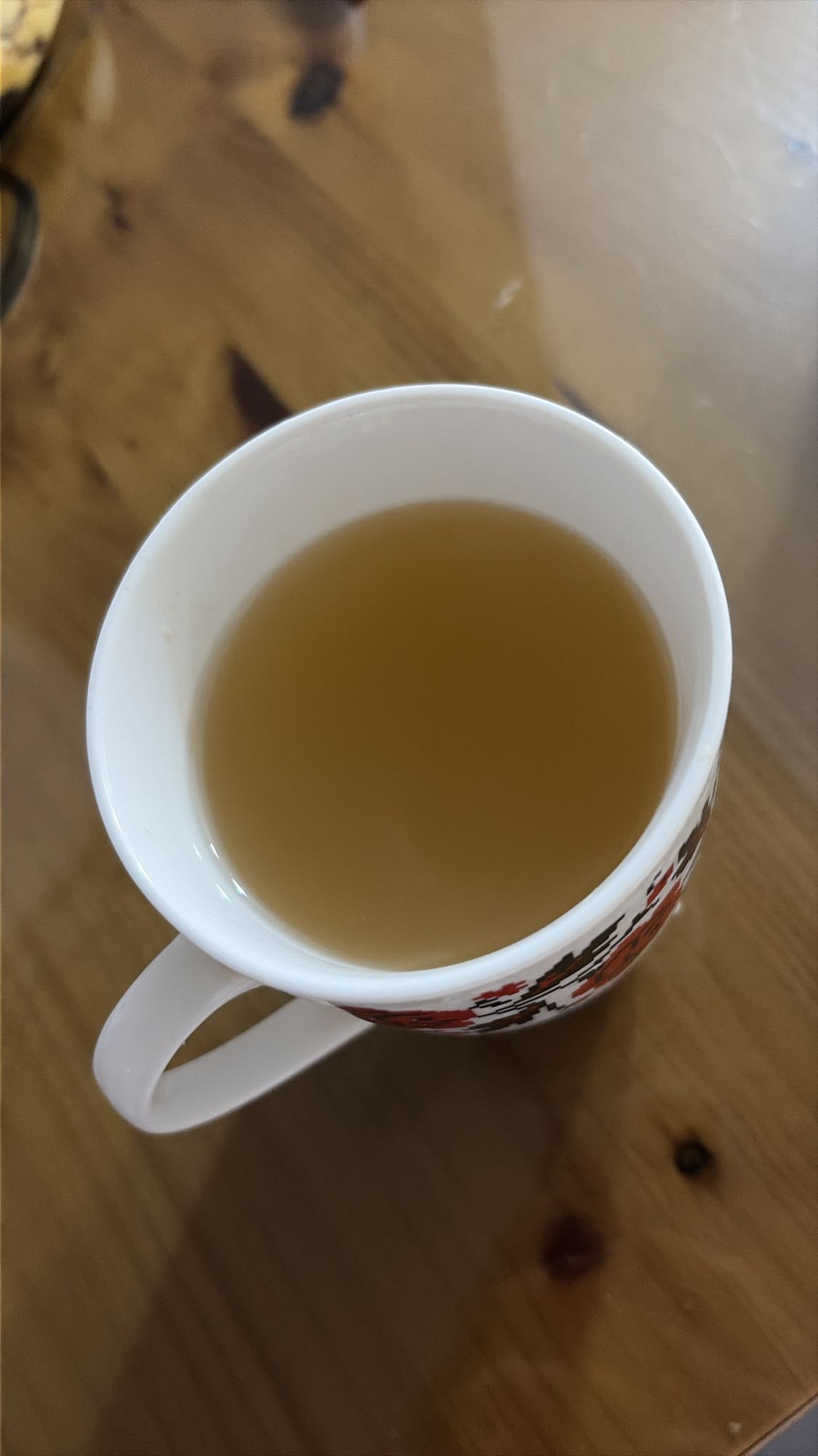 Ceai de mentă cu un plic de Fervex