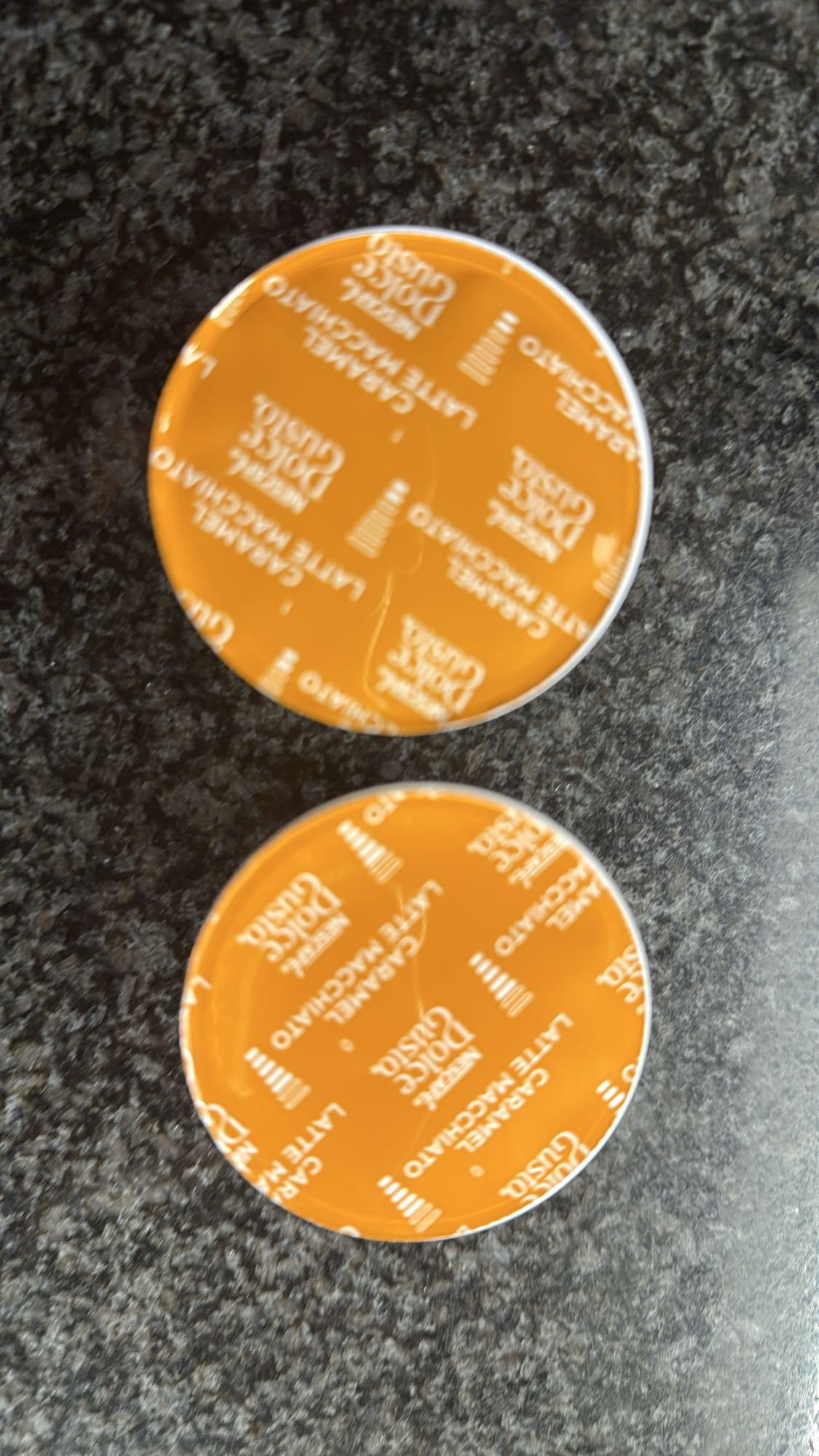 Caramel latte macchiato