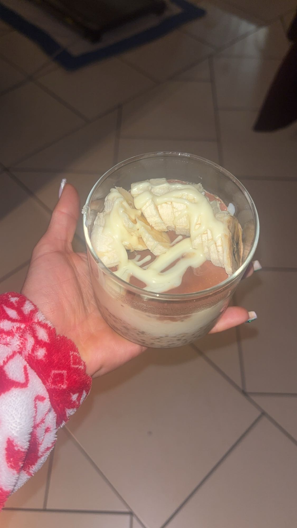 Pudding protéiné avoine banane