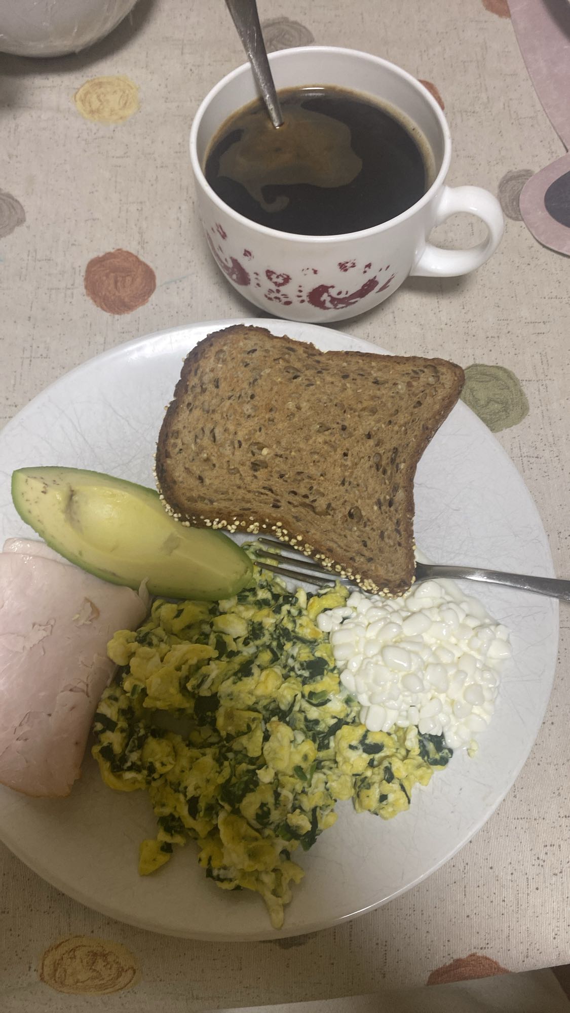 Desayuno saludable mixto