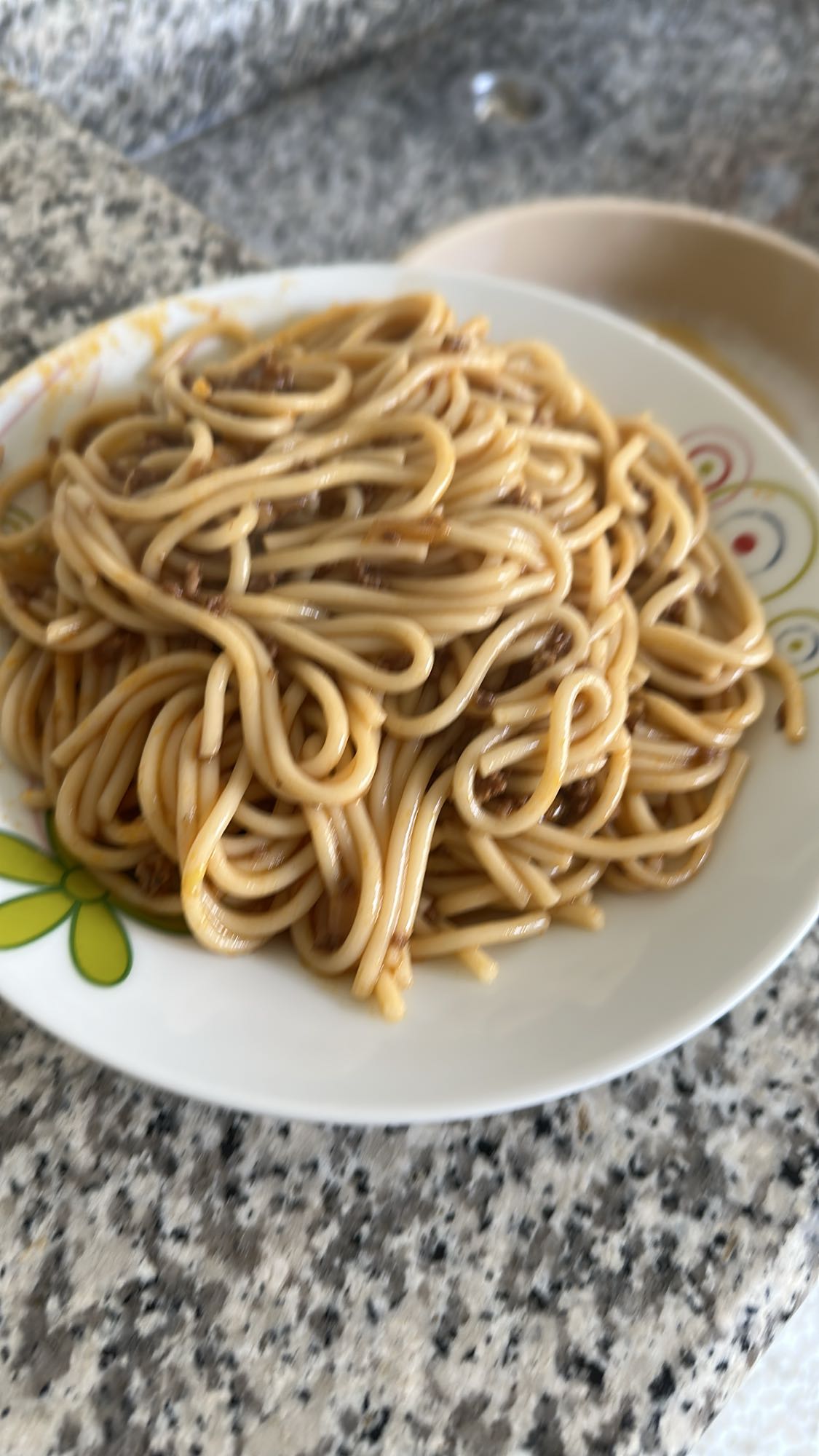 Spaghetti with meat sauce