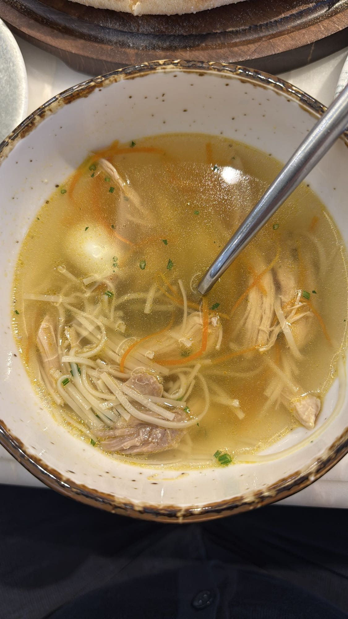 Куриный суп с лапшой