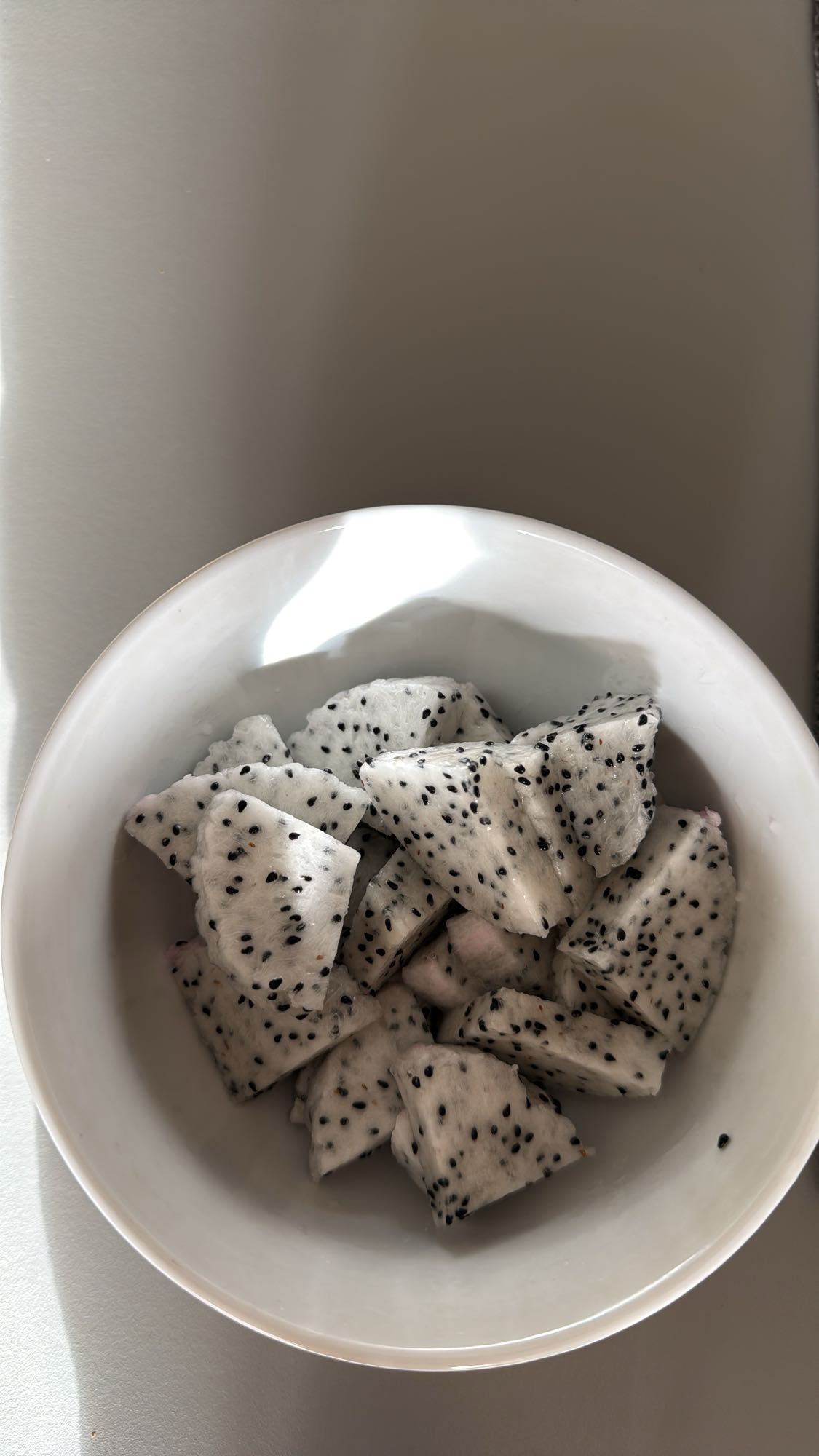 Bucăți de fructul dragonului