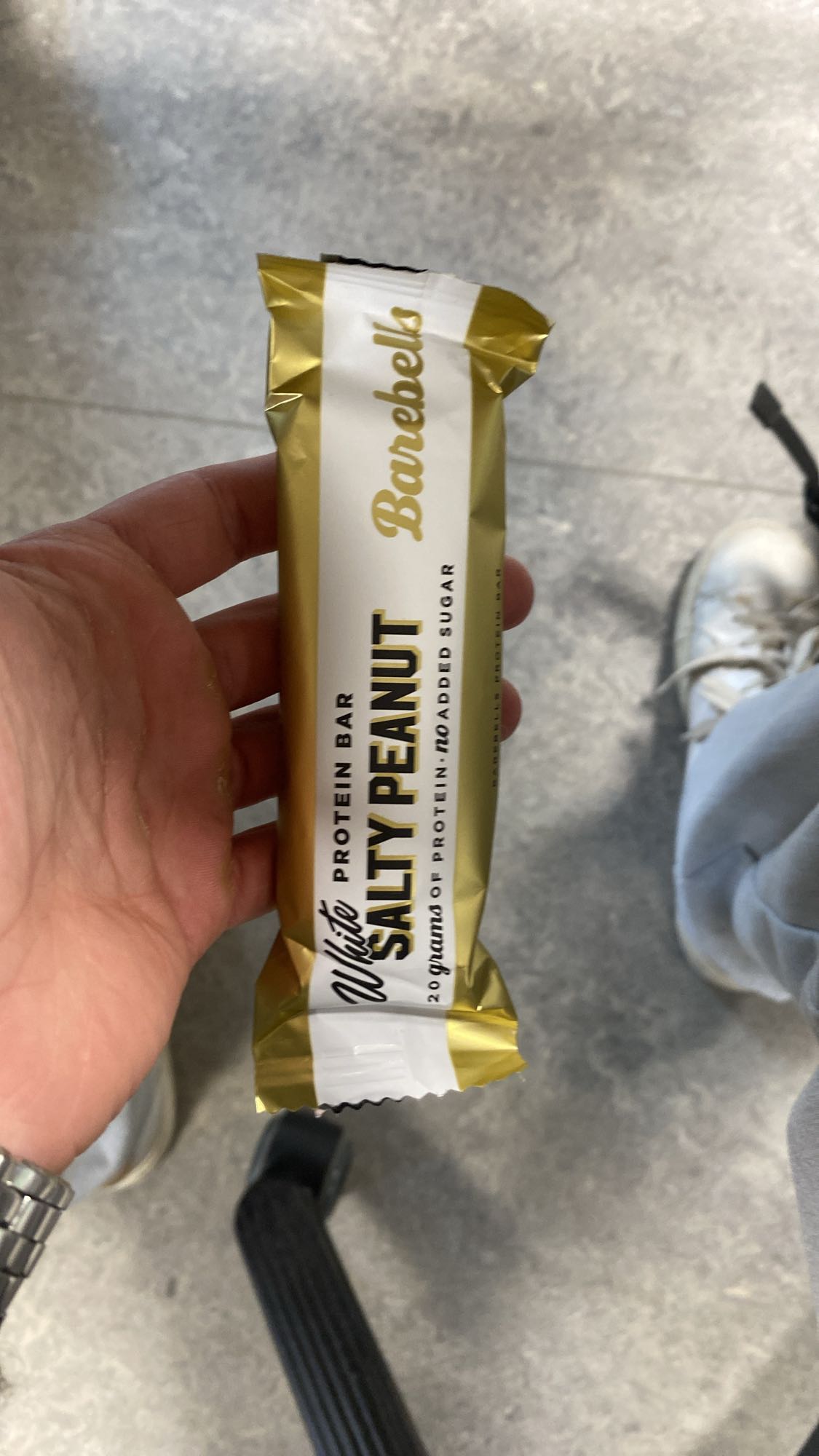 White Salty Peanut Bar