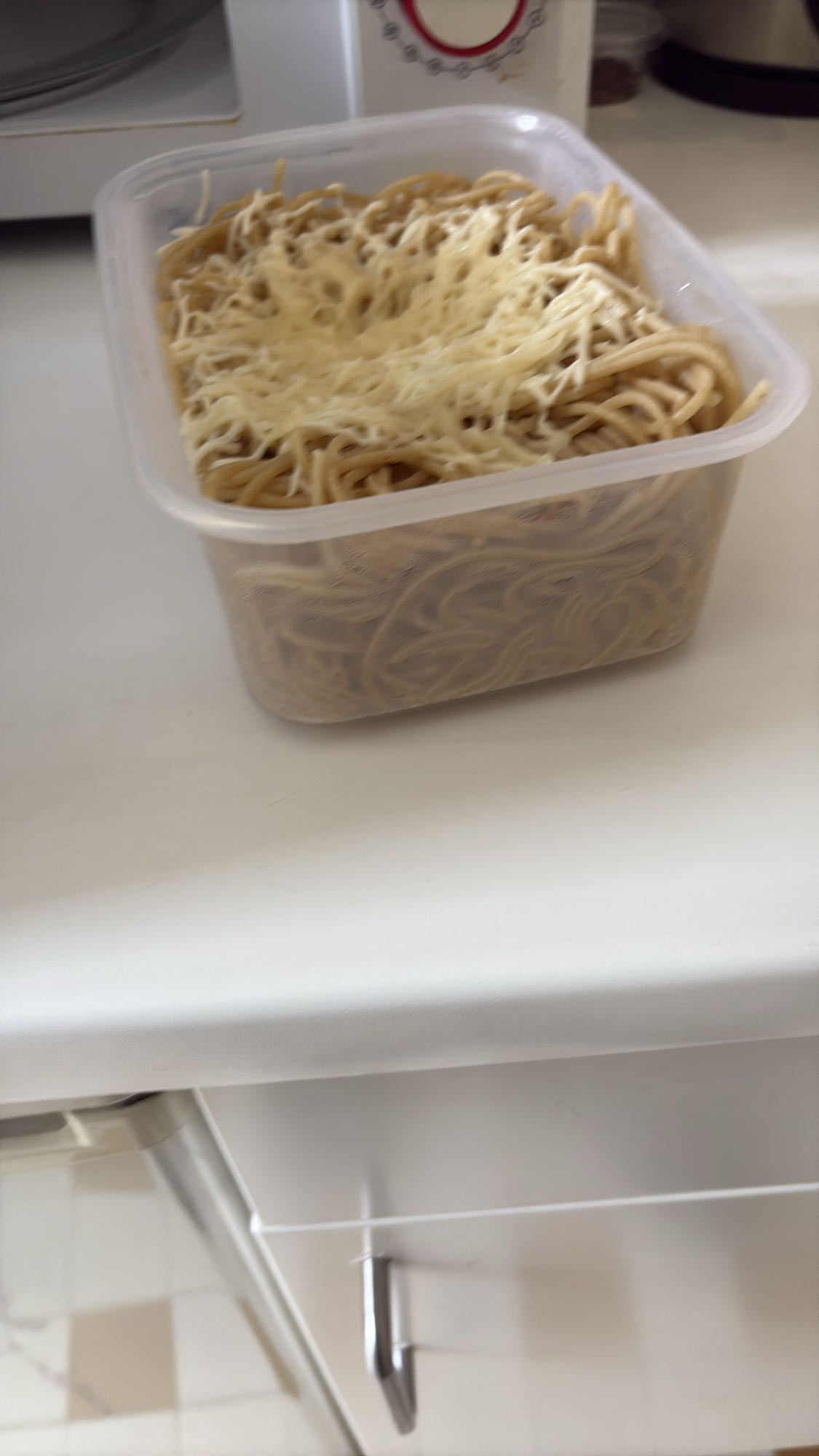 Spaghetti au fromage