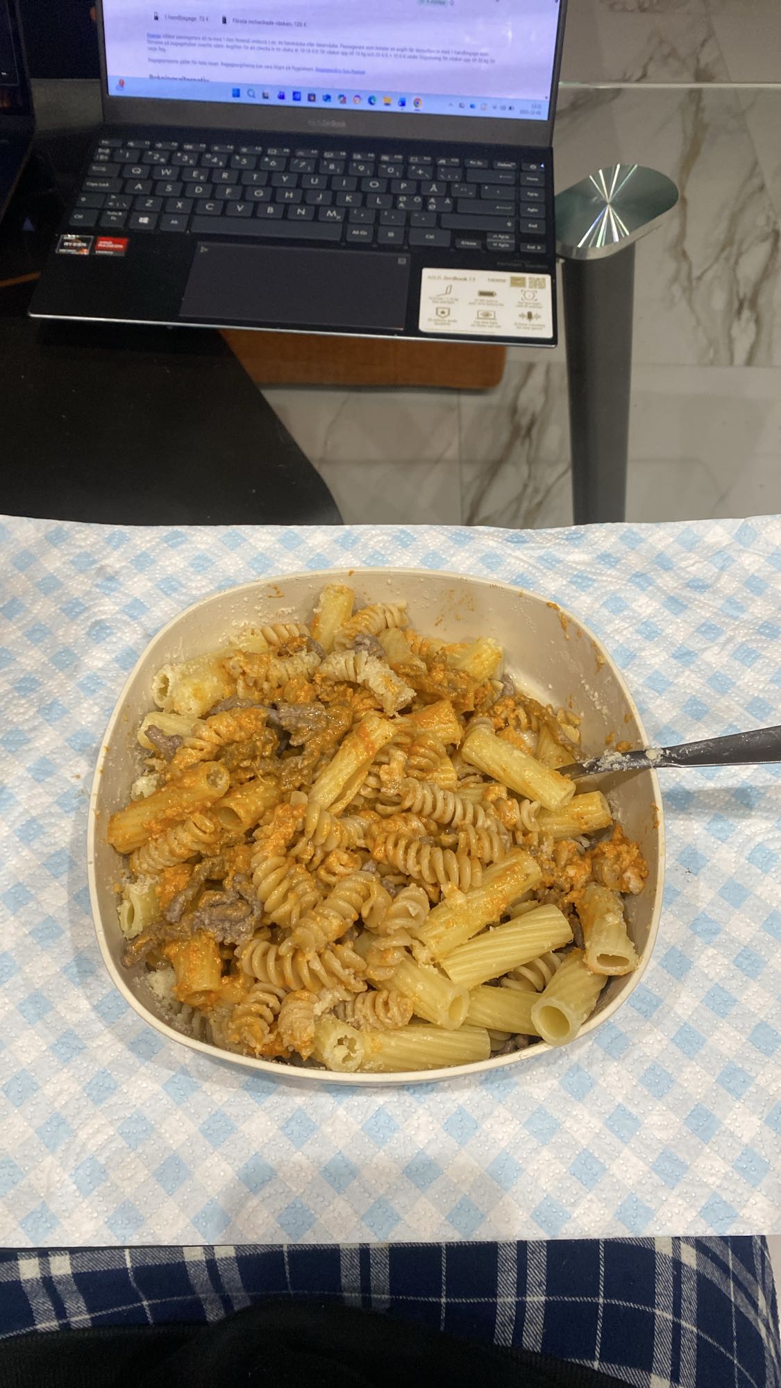 Pasta med köttfärssås