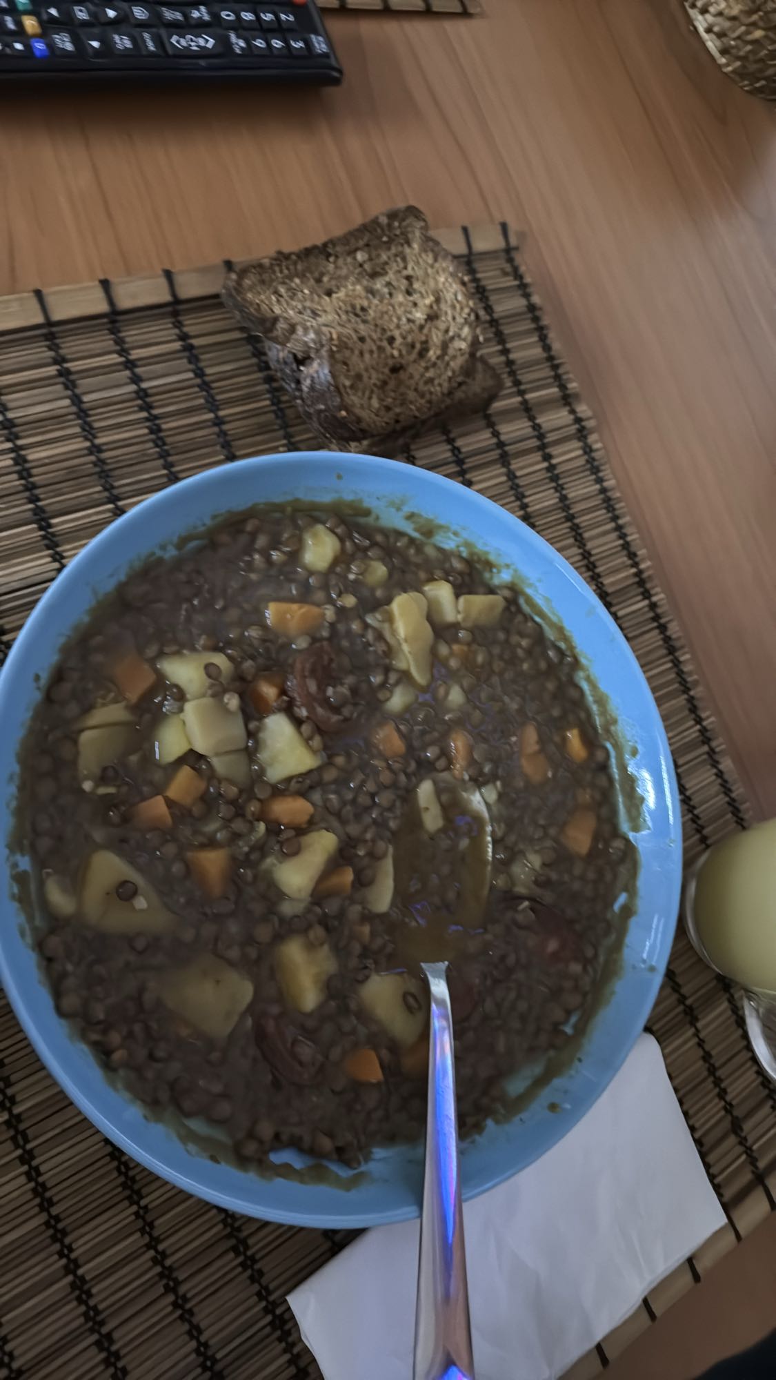 Lentejas con verduras