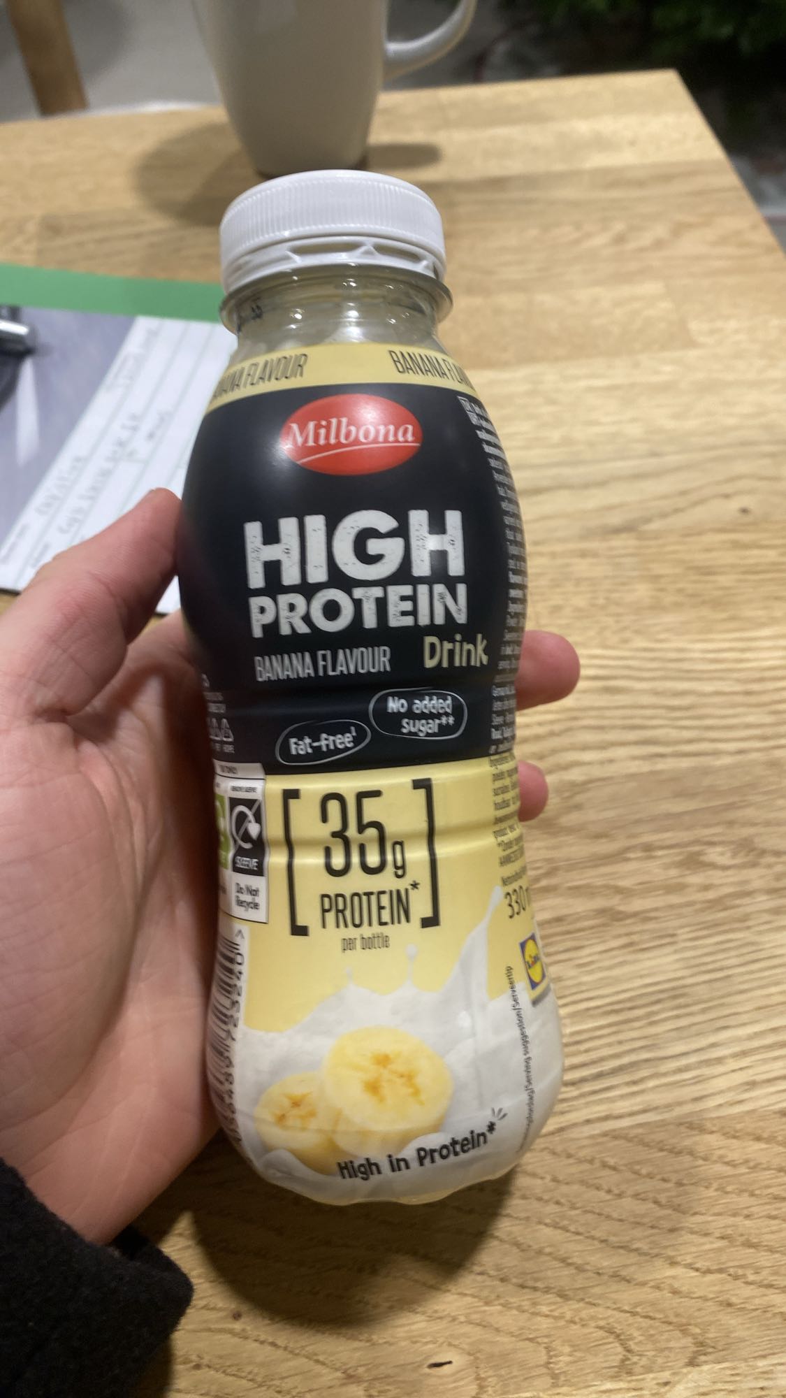 Banana Protein Drink