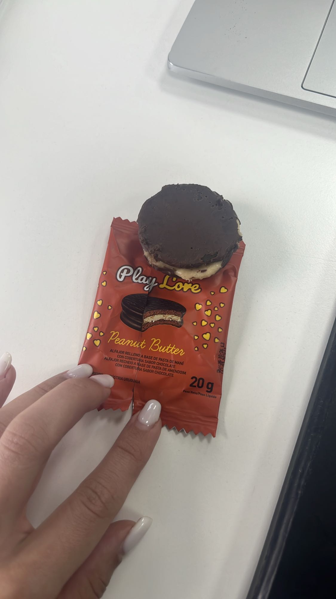 Alfajor de maní