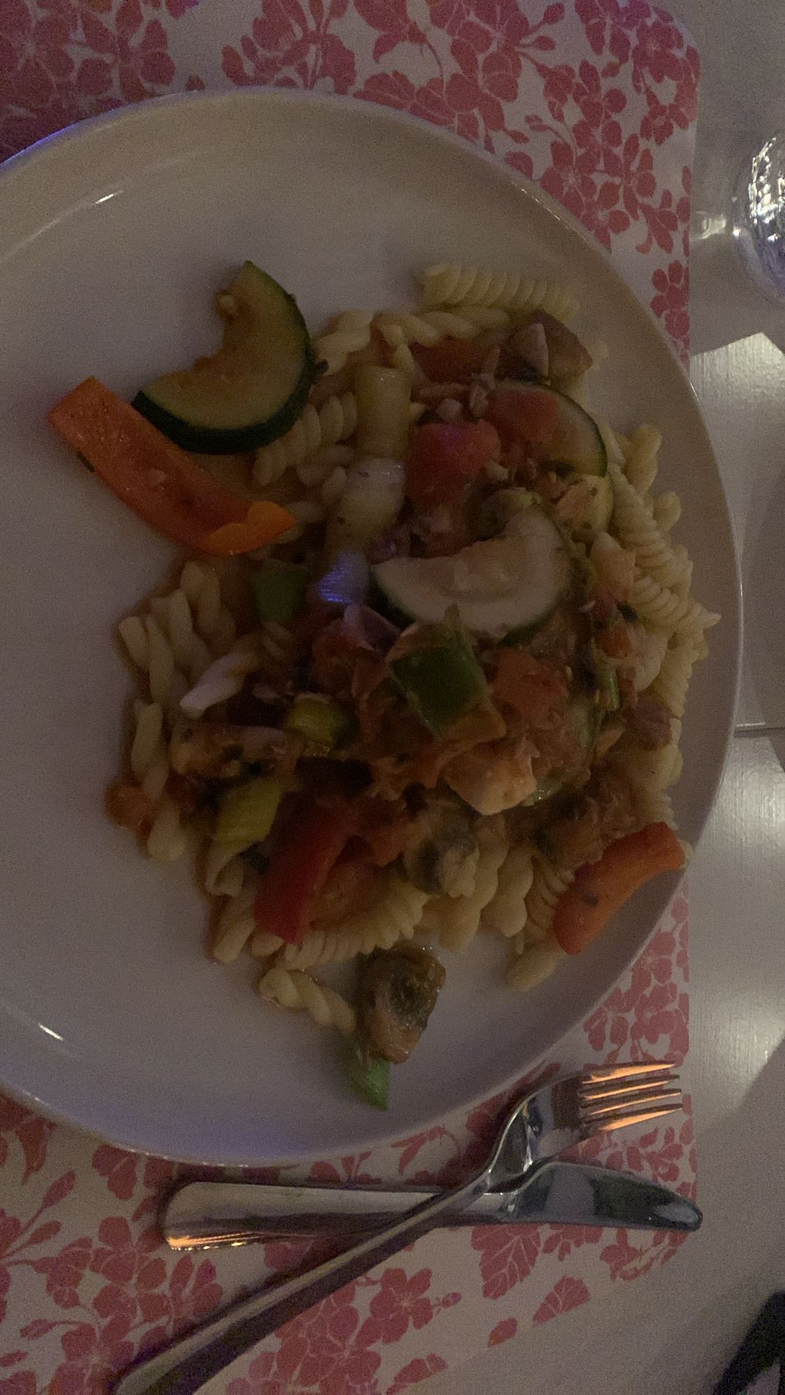 Pasta med grönsaker