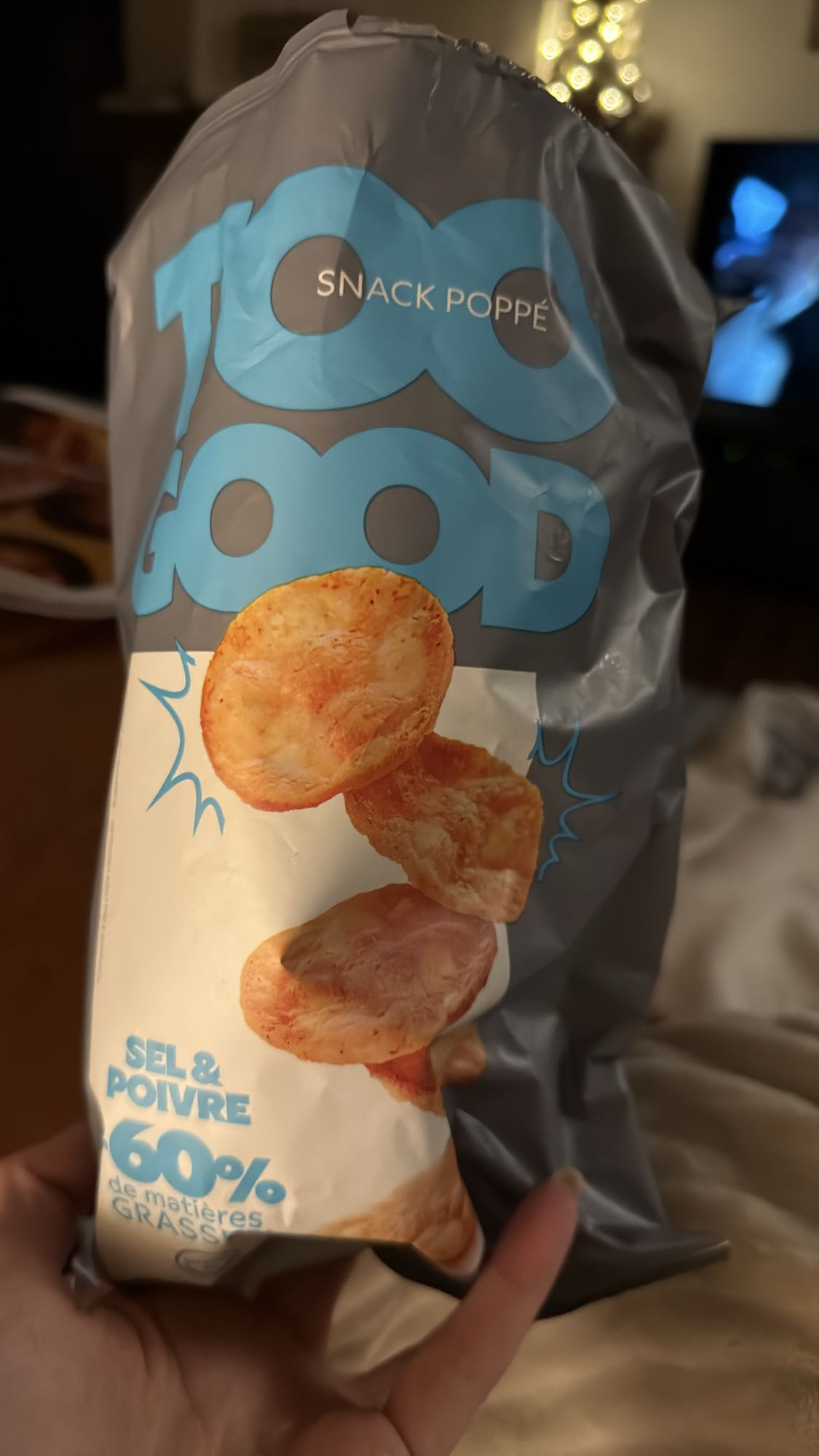 Snack poppé zout & peper