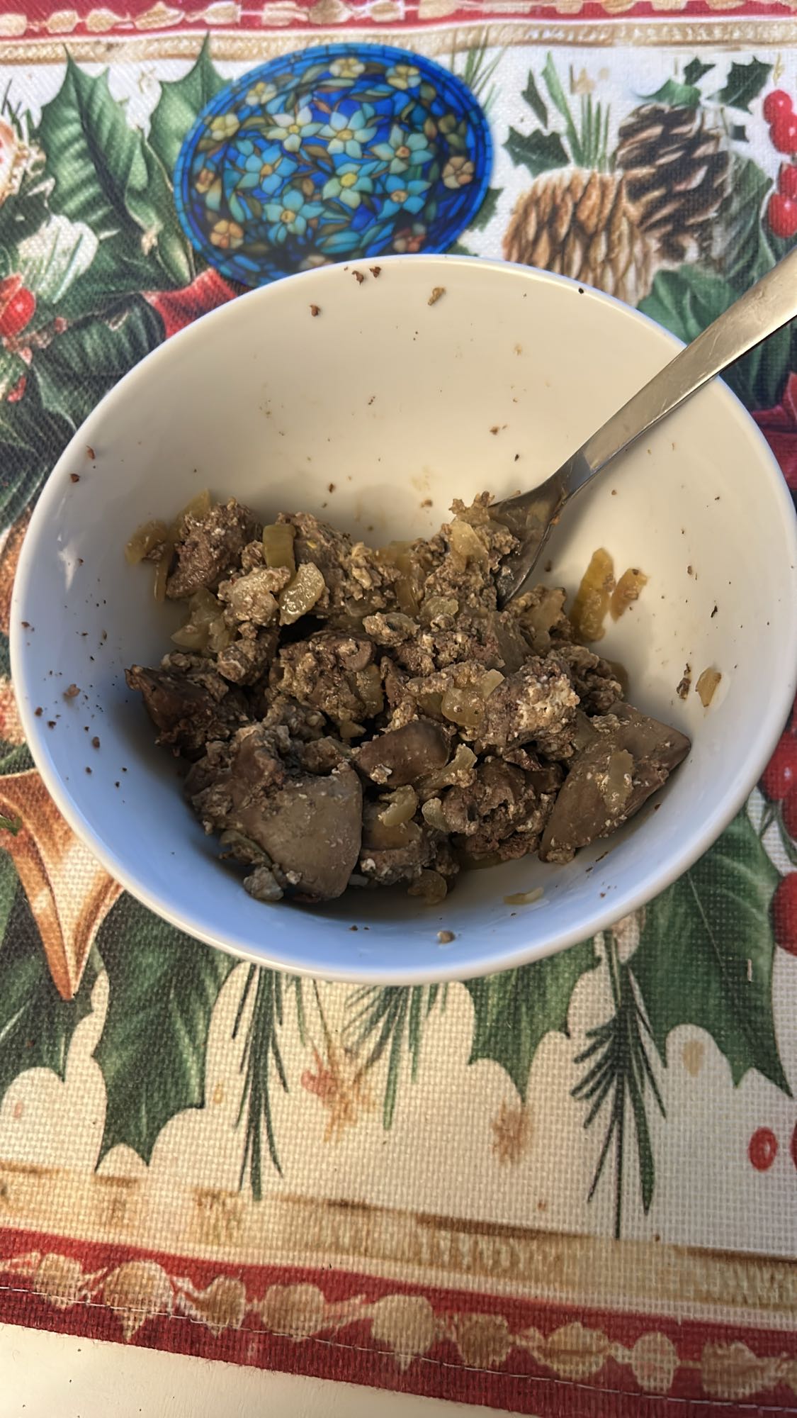 печень с луком