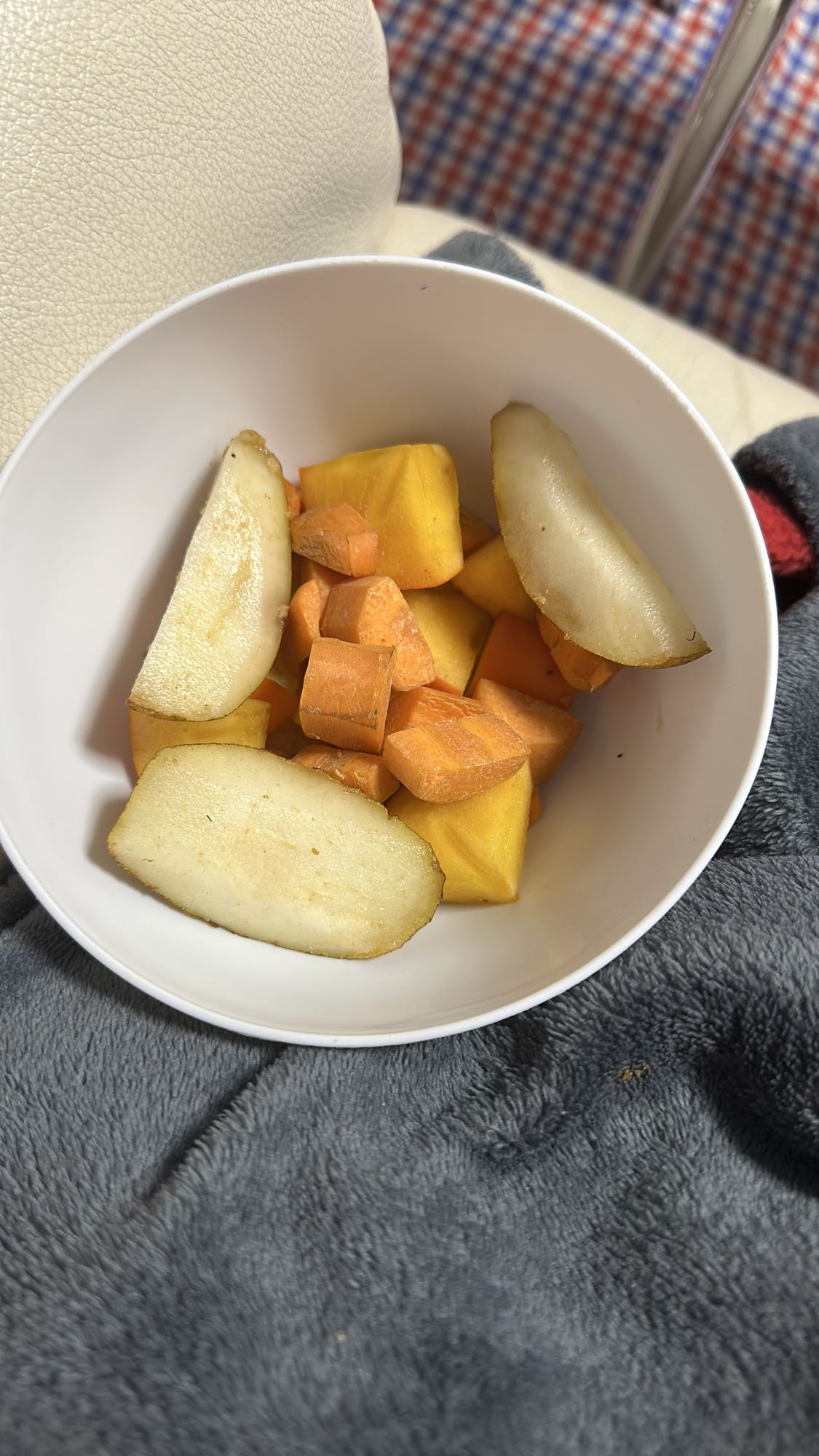 Früchtemix mit Süßkartoffel