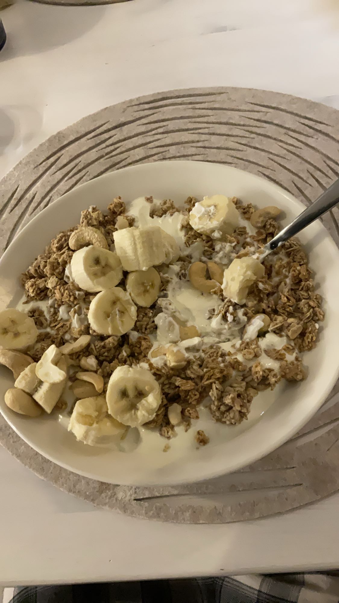 Granola Banana Bowl
