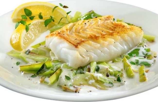 Cabillaud aux légumes et citron