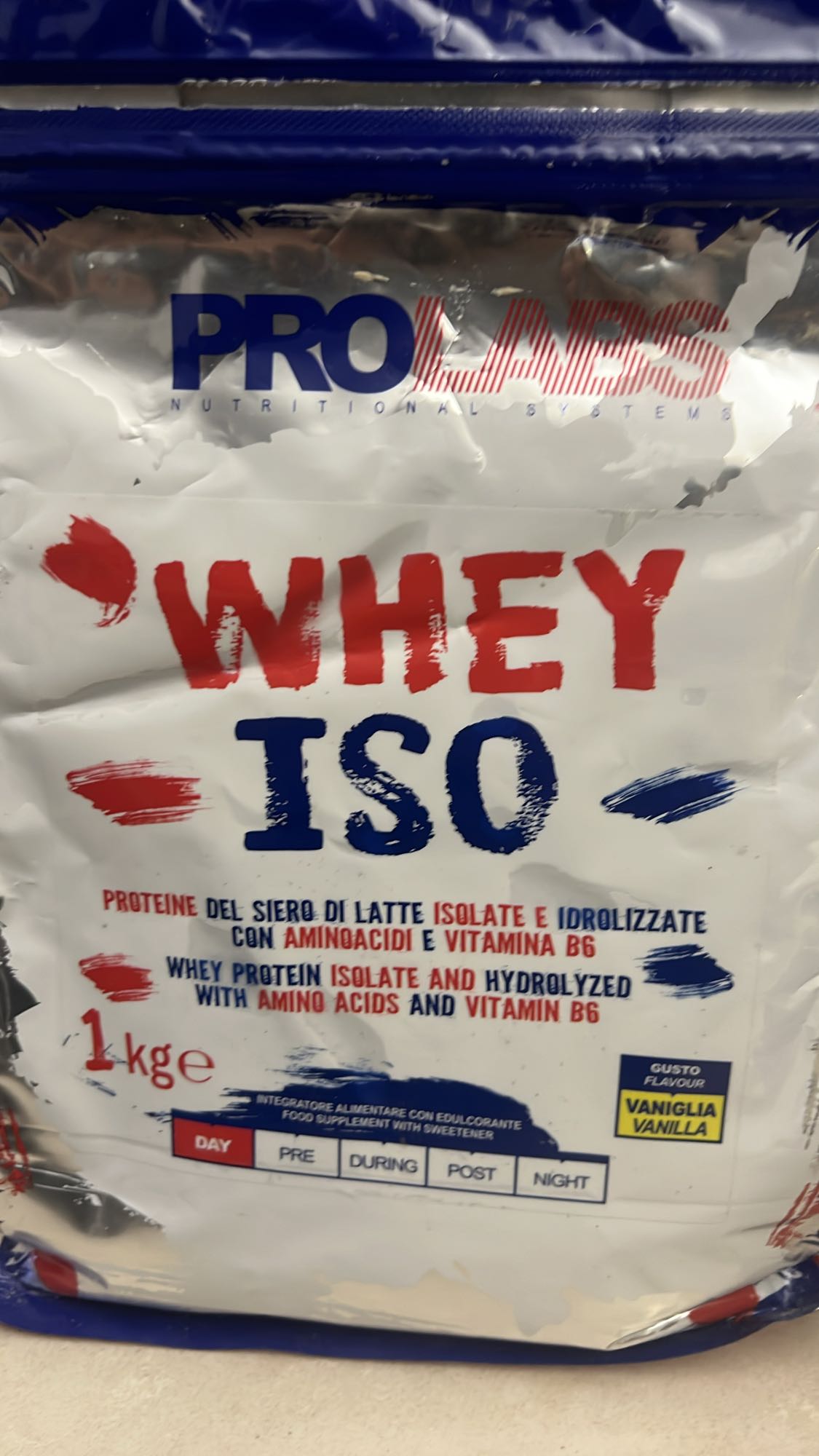 Whey ISO Vaniglia