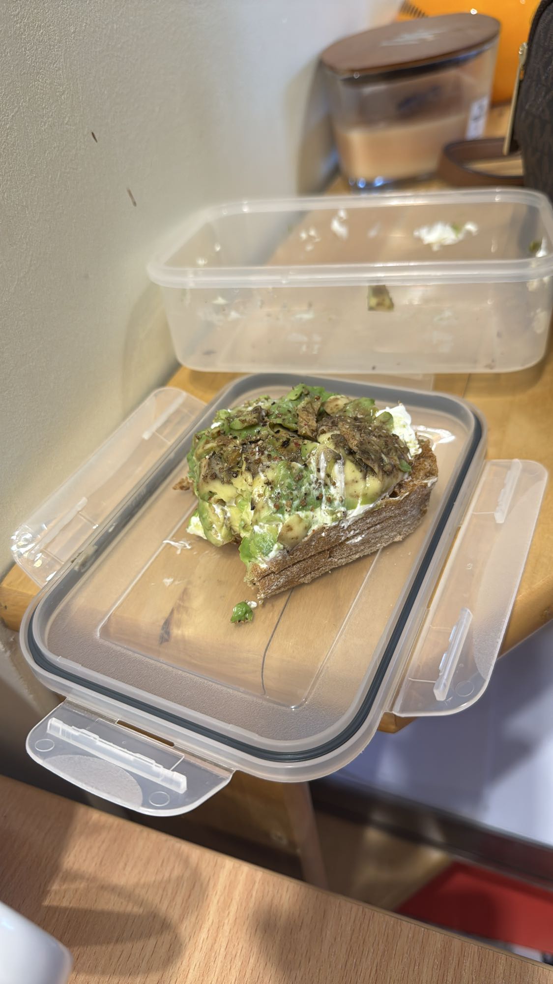 авокадо тост с творогом