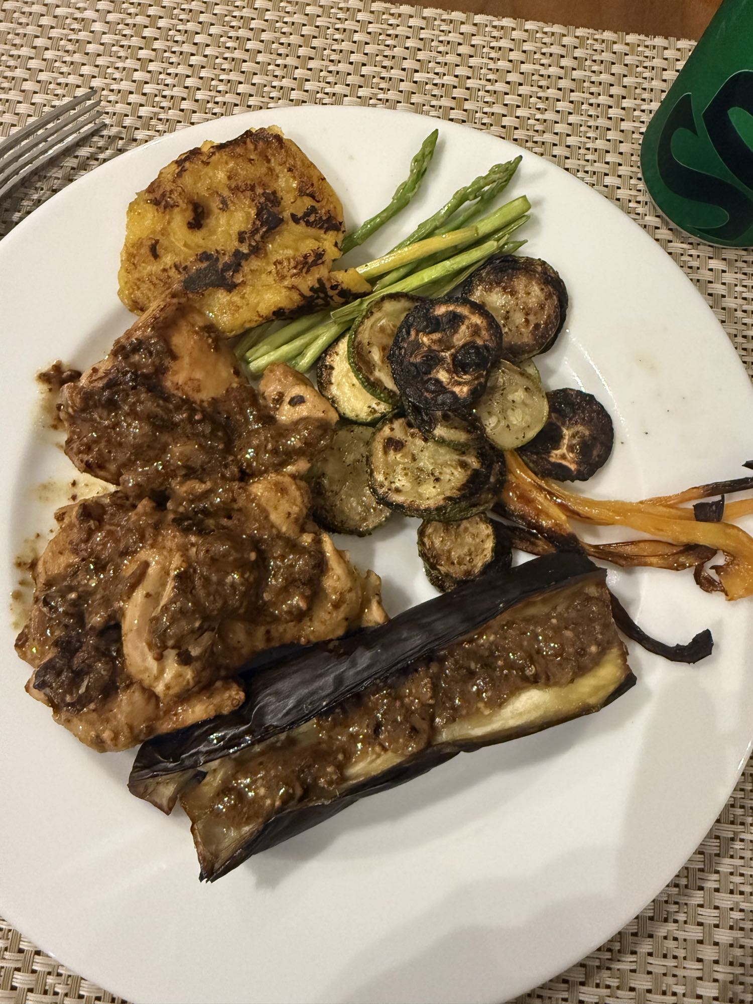 Grilled Chicken & Veggies Plate