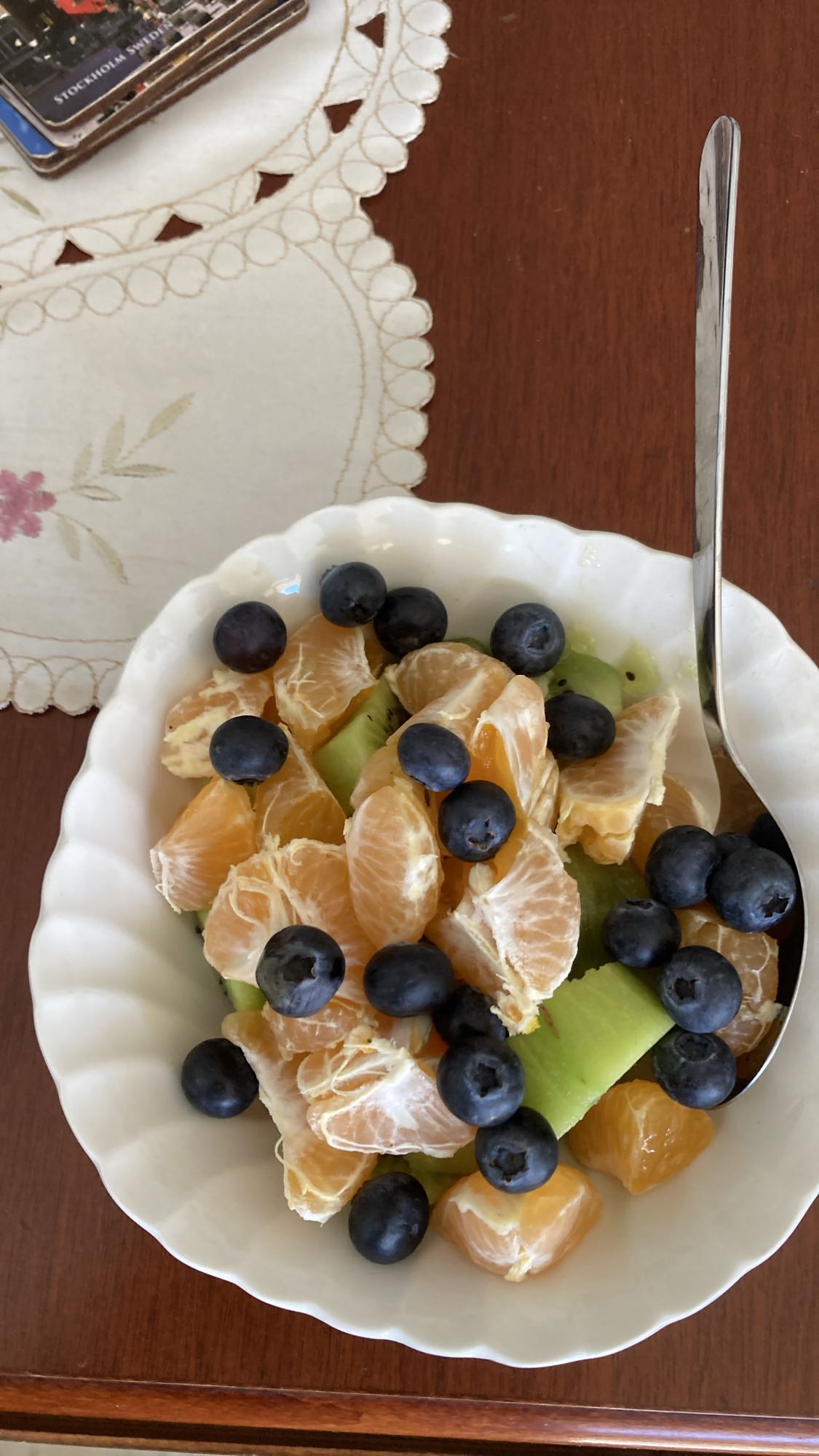 Fruktsallad med bär