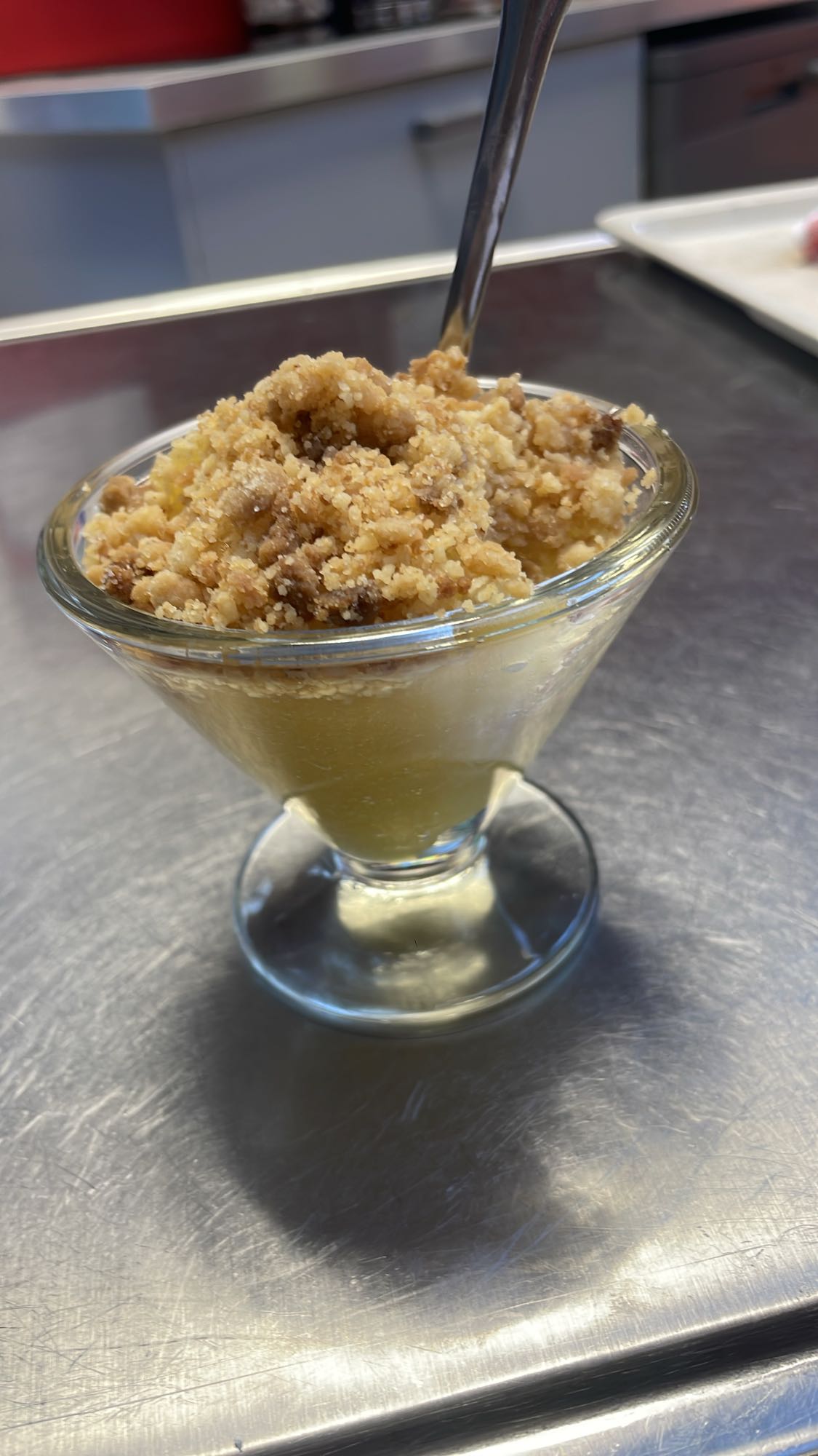 Crumble aux pommes