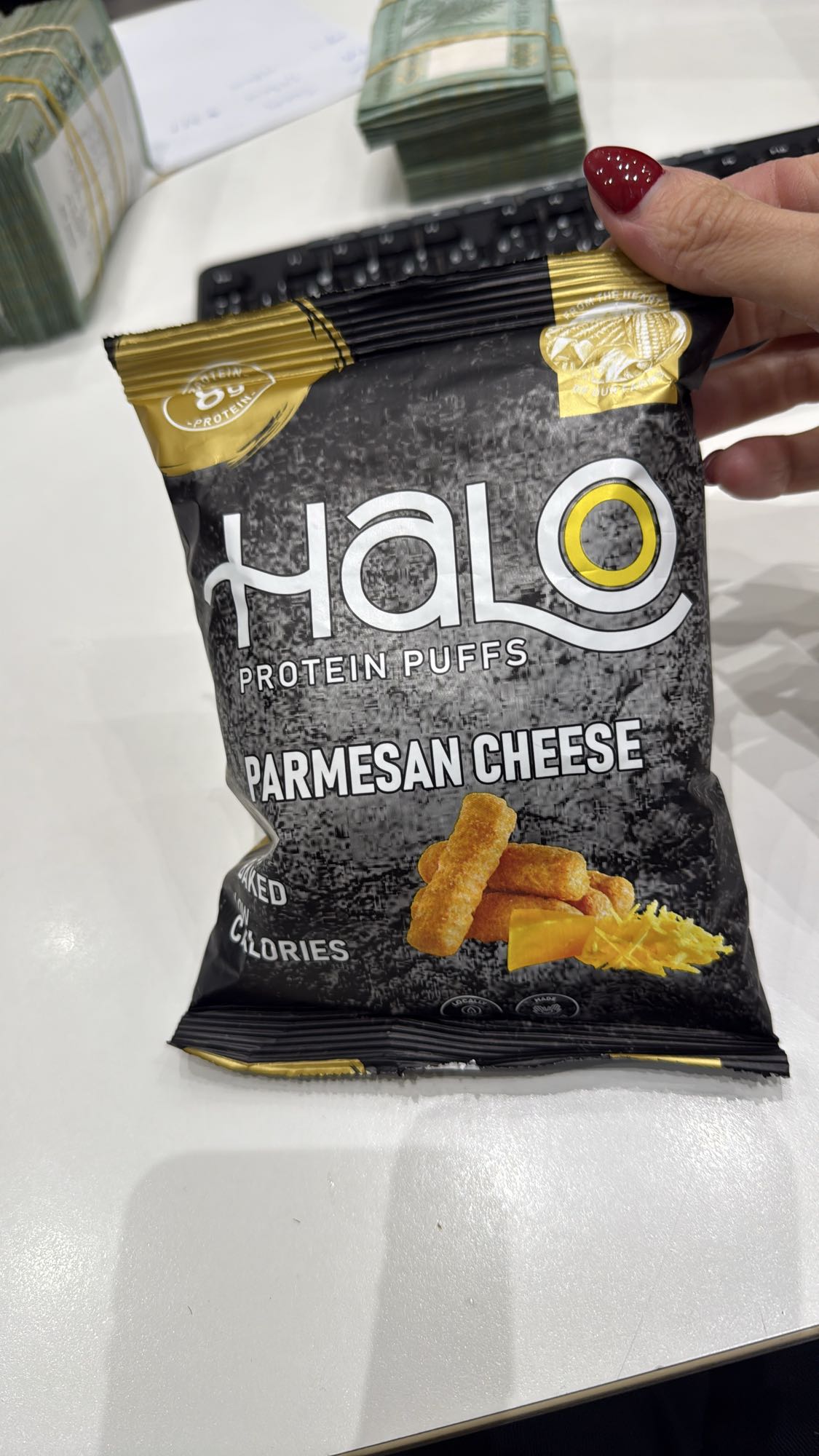 Parmesan Protein Puffs