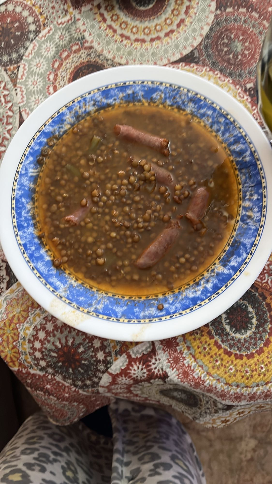 Lentejas con chorizo