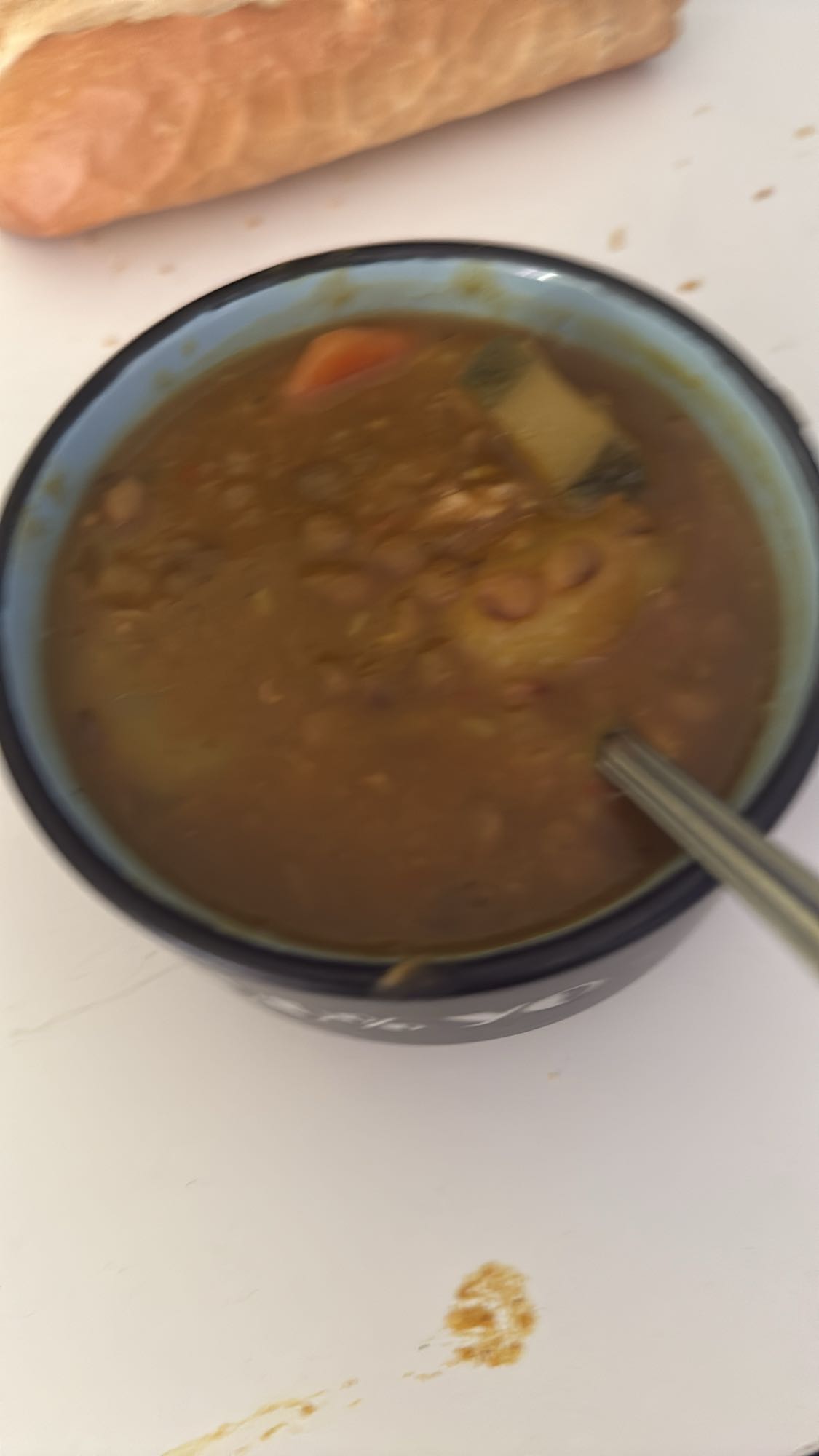 Sopa de lentejas