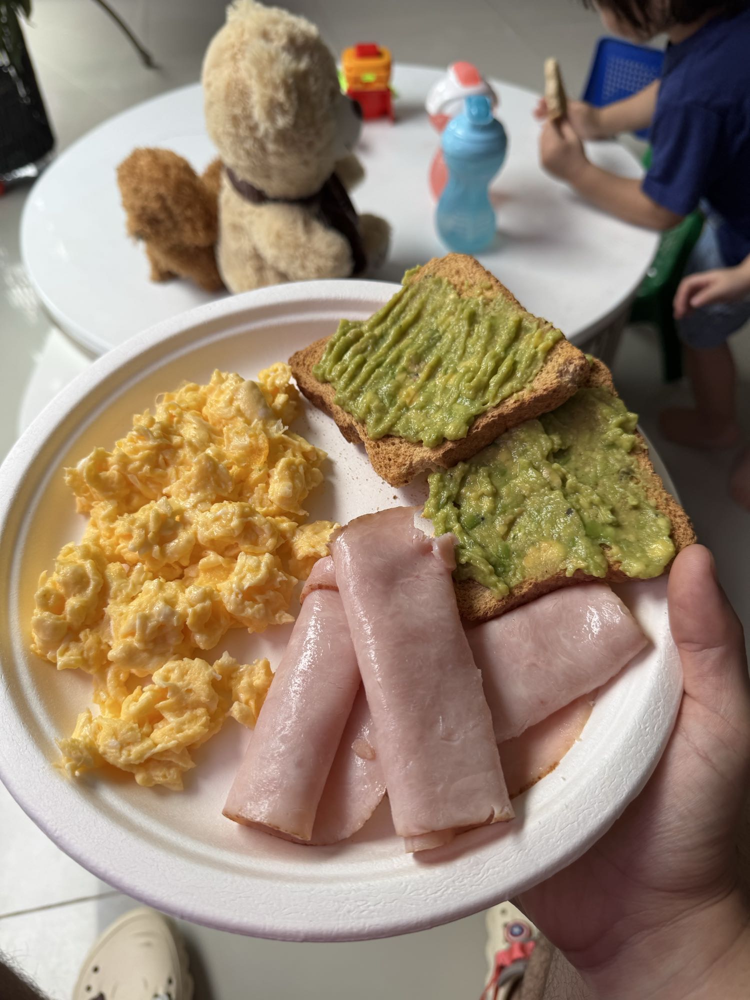 Desayuno con aguacate