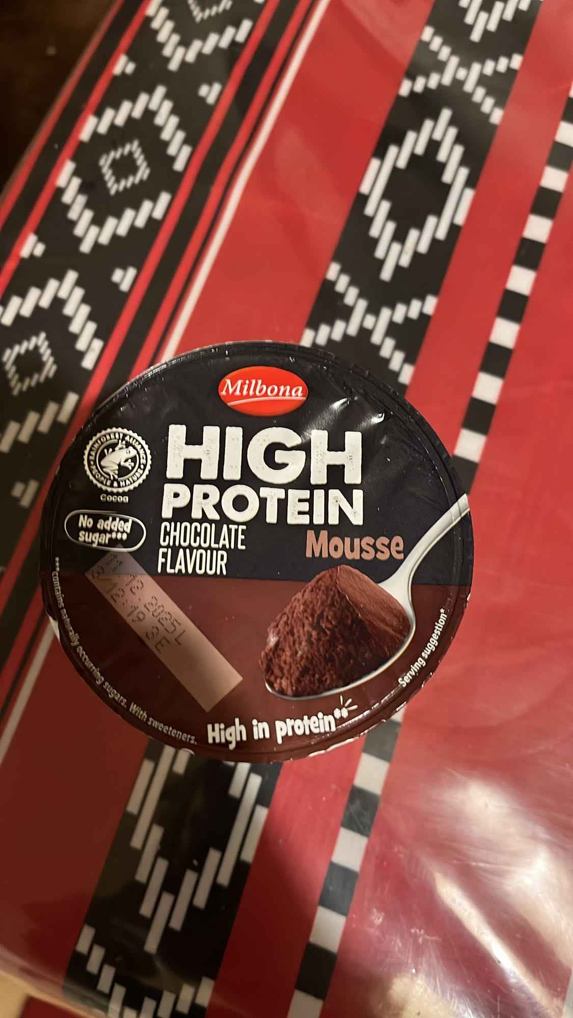 Шоколадов мус с протеин