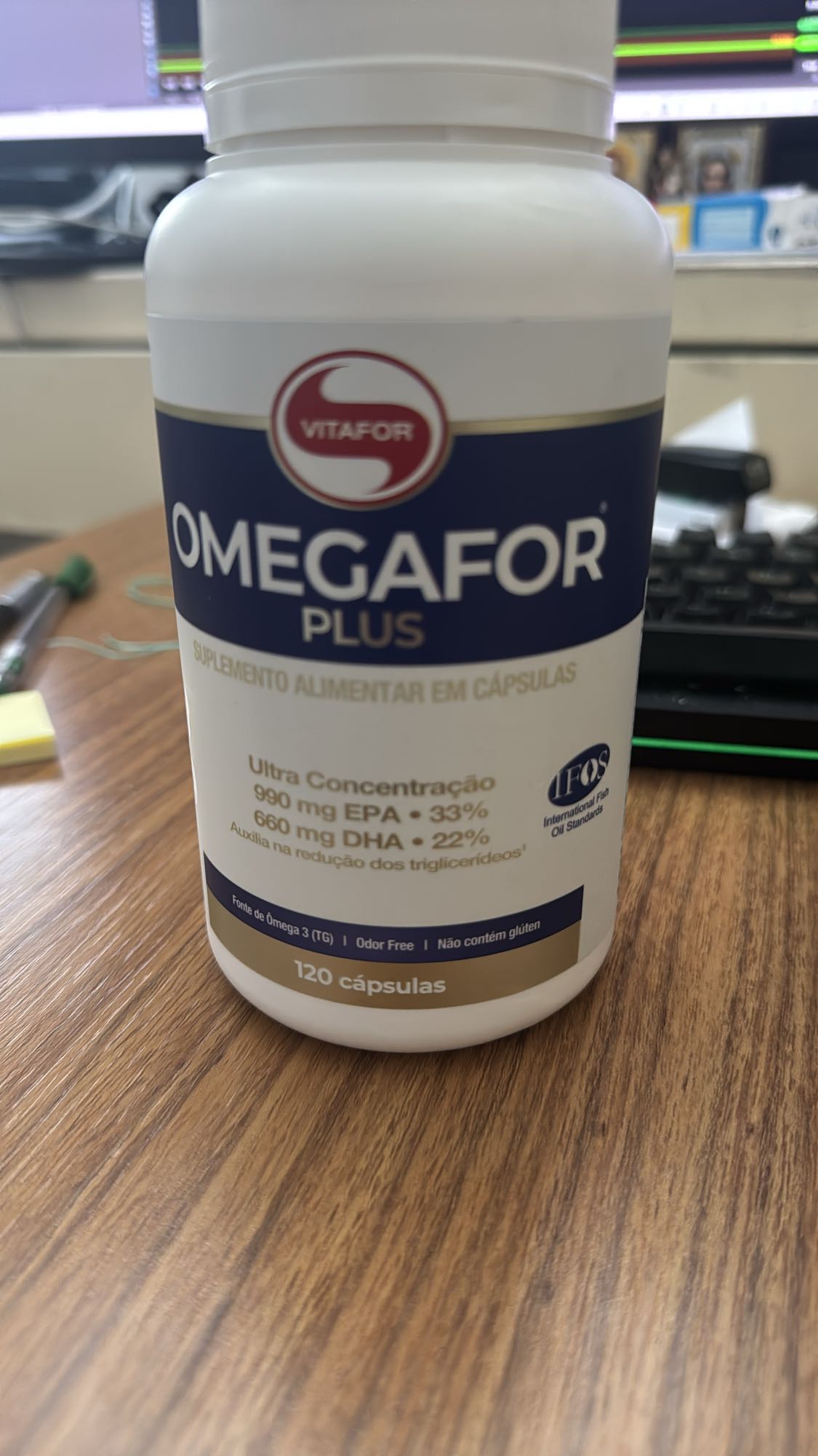 Cápsula de Ômega 3