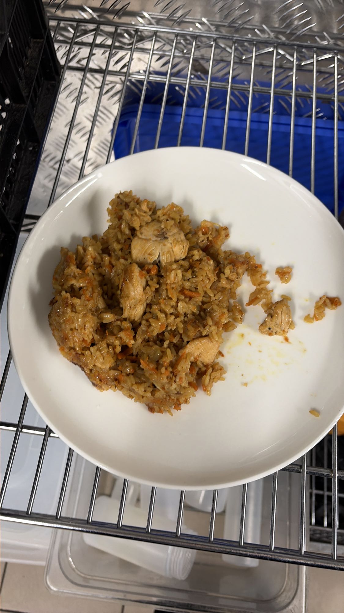 рис с курицей