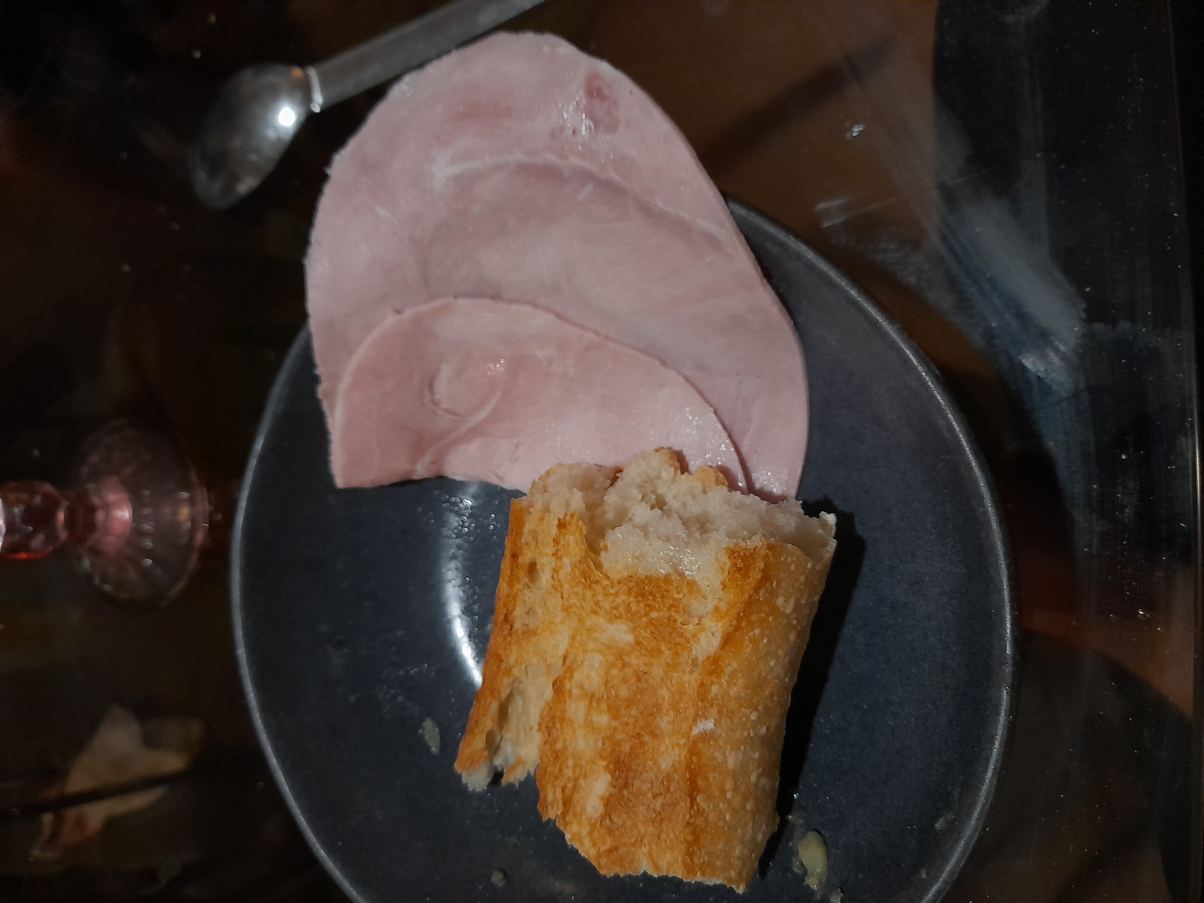 Jambon et baguette