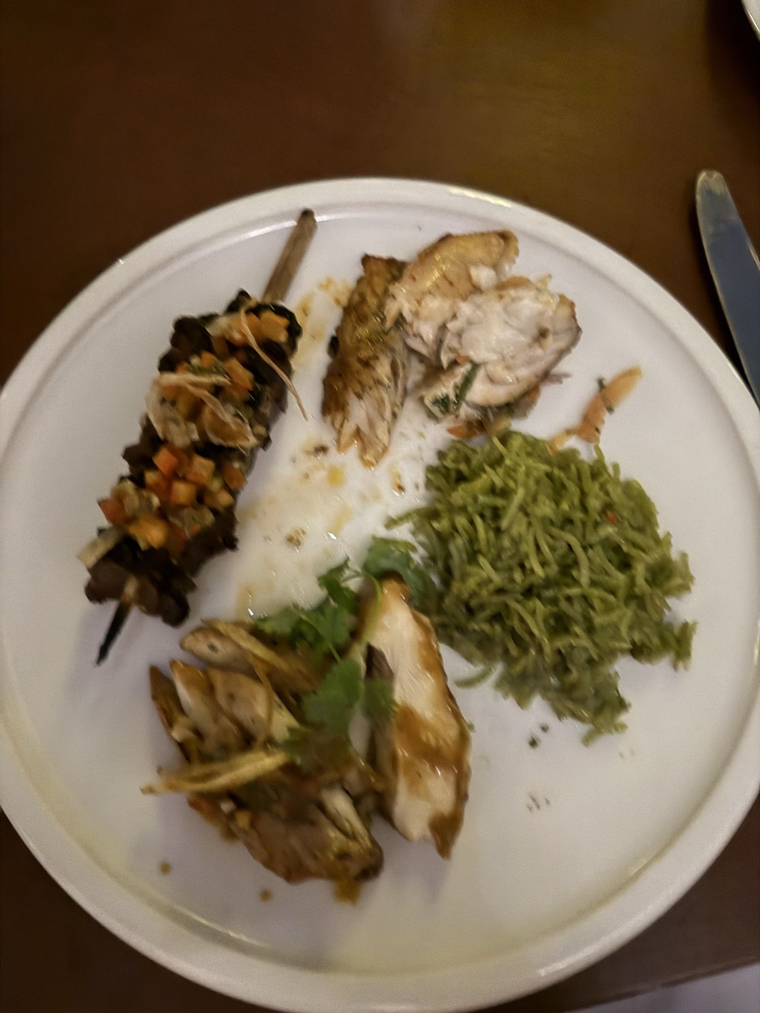 Grilled Chicken & Veg Plate