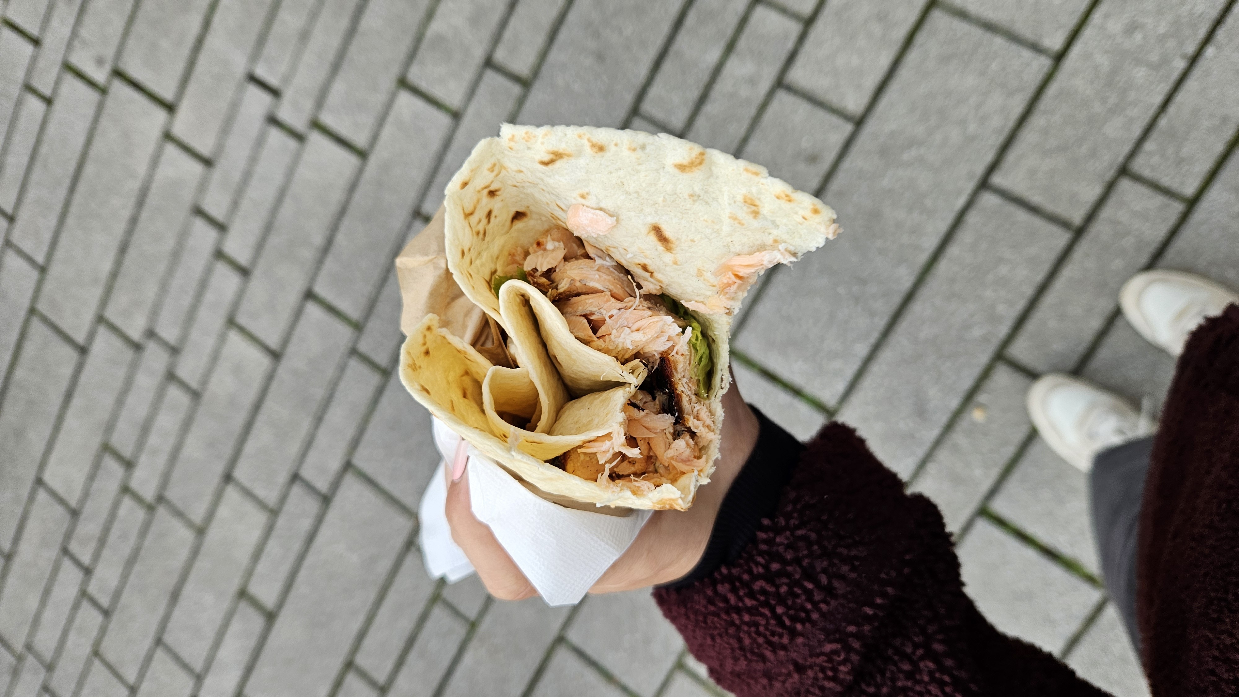 Zalm wrap