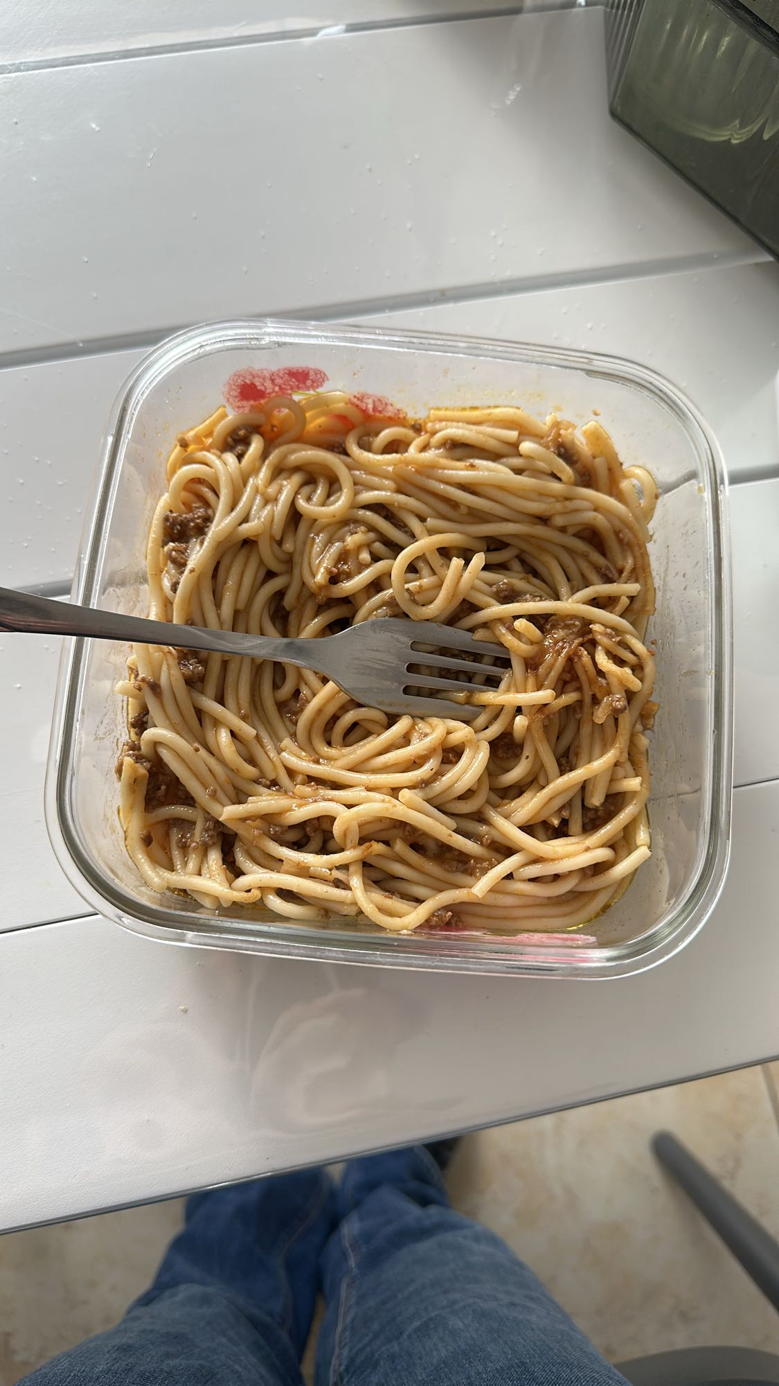 Spaghetti with meat sauce