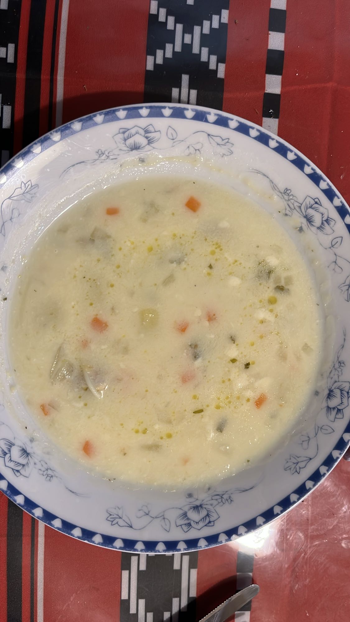 Крем супа със зеленчуци