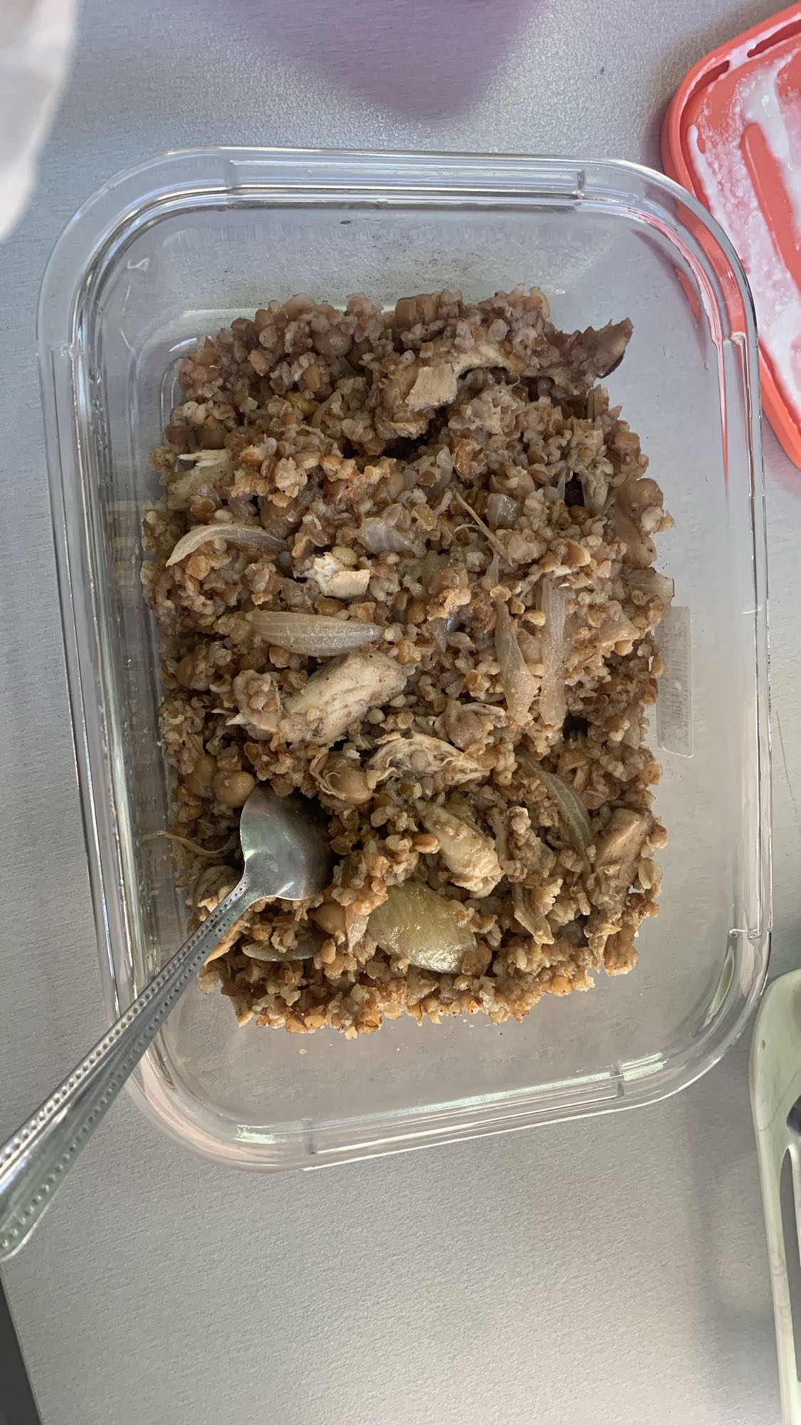 Chicken buckwheat mix