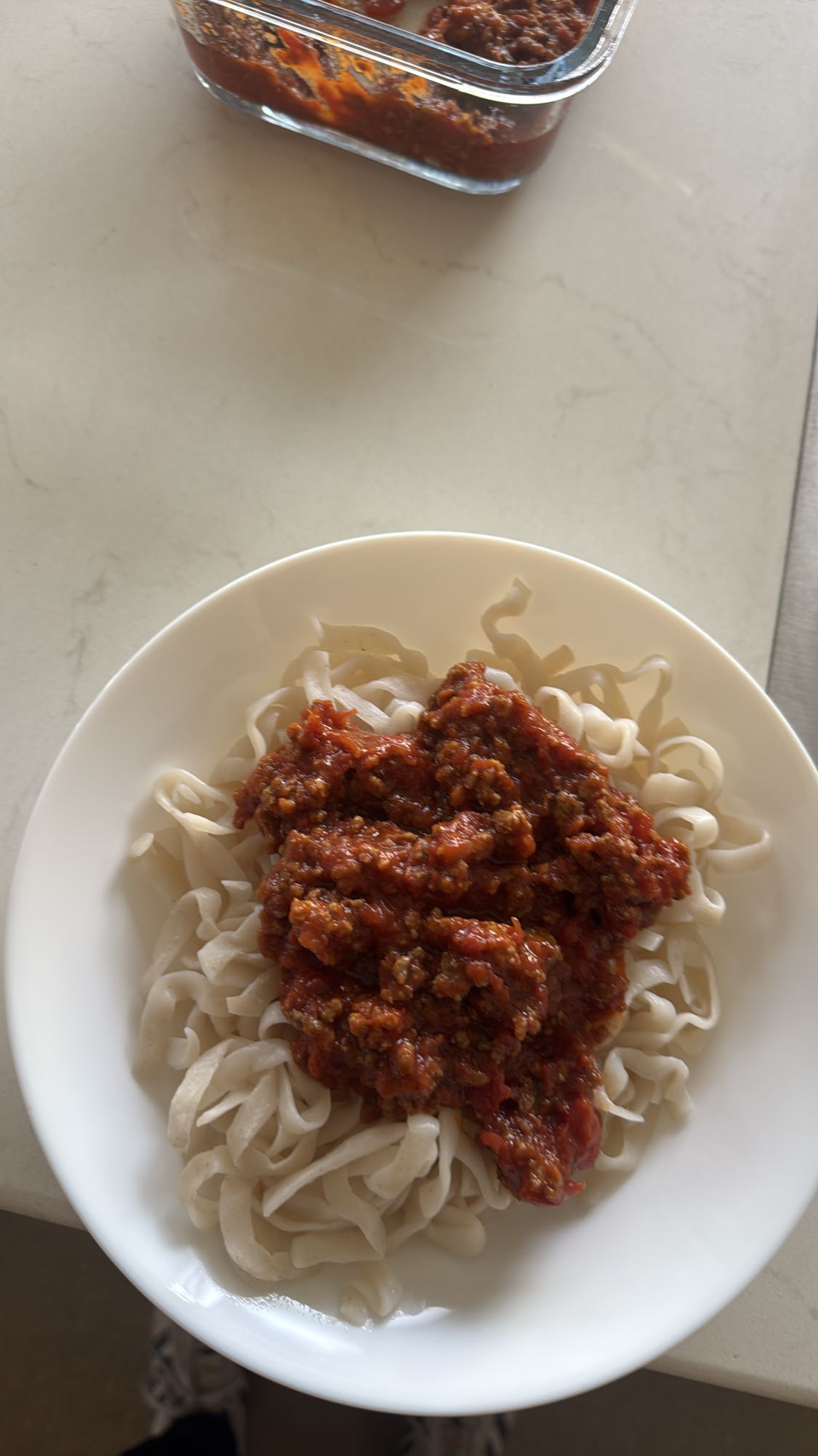 Pasta with Meat Sauce