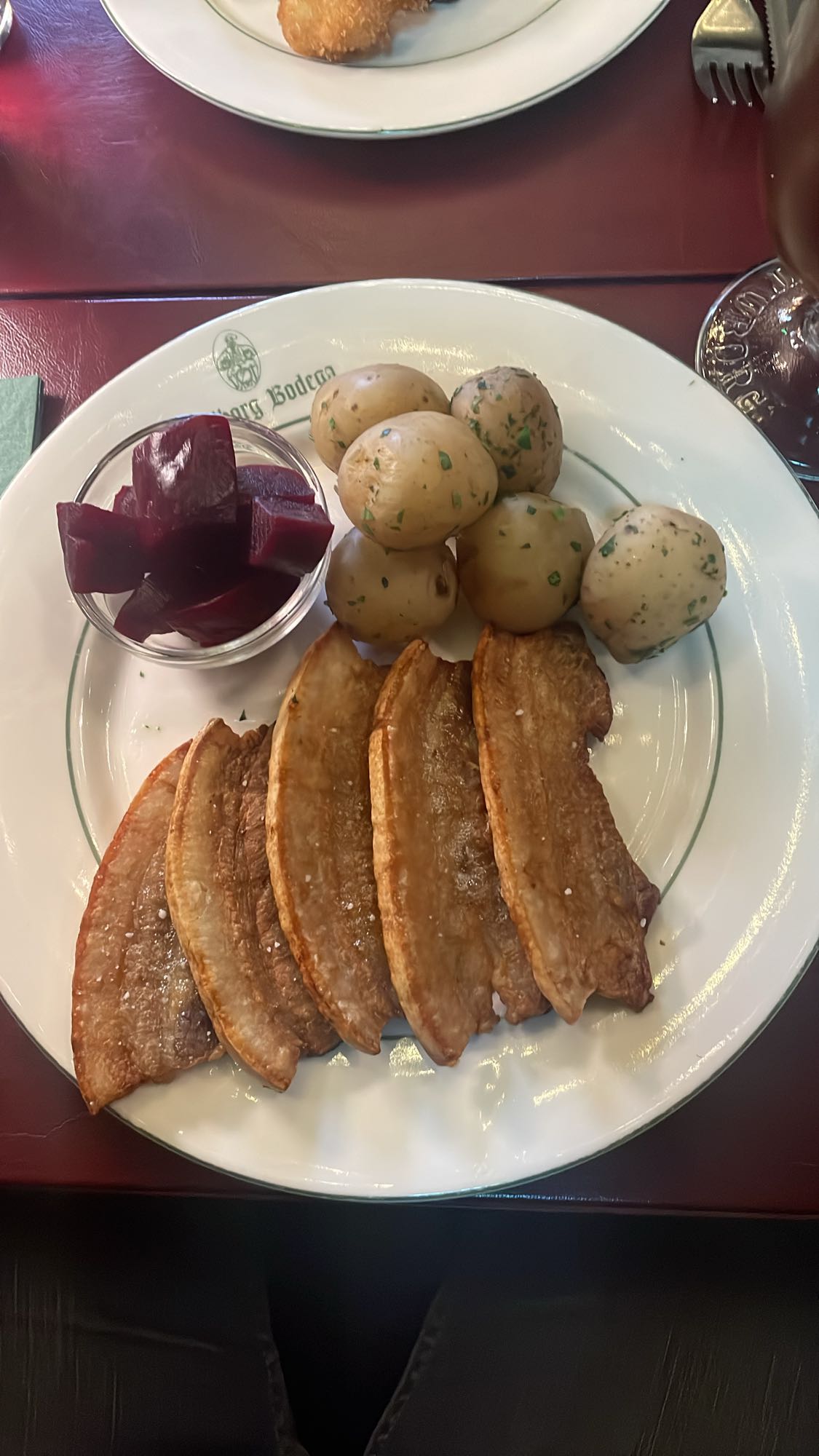 Stekt fläsk med potatis