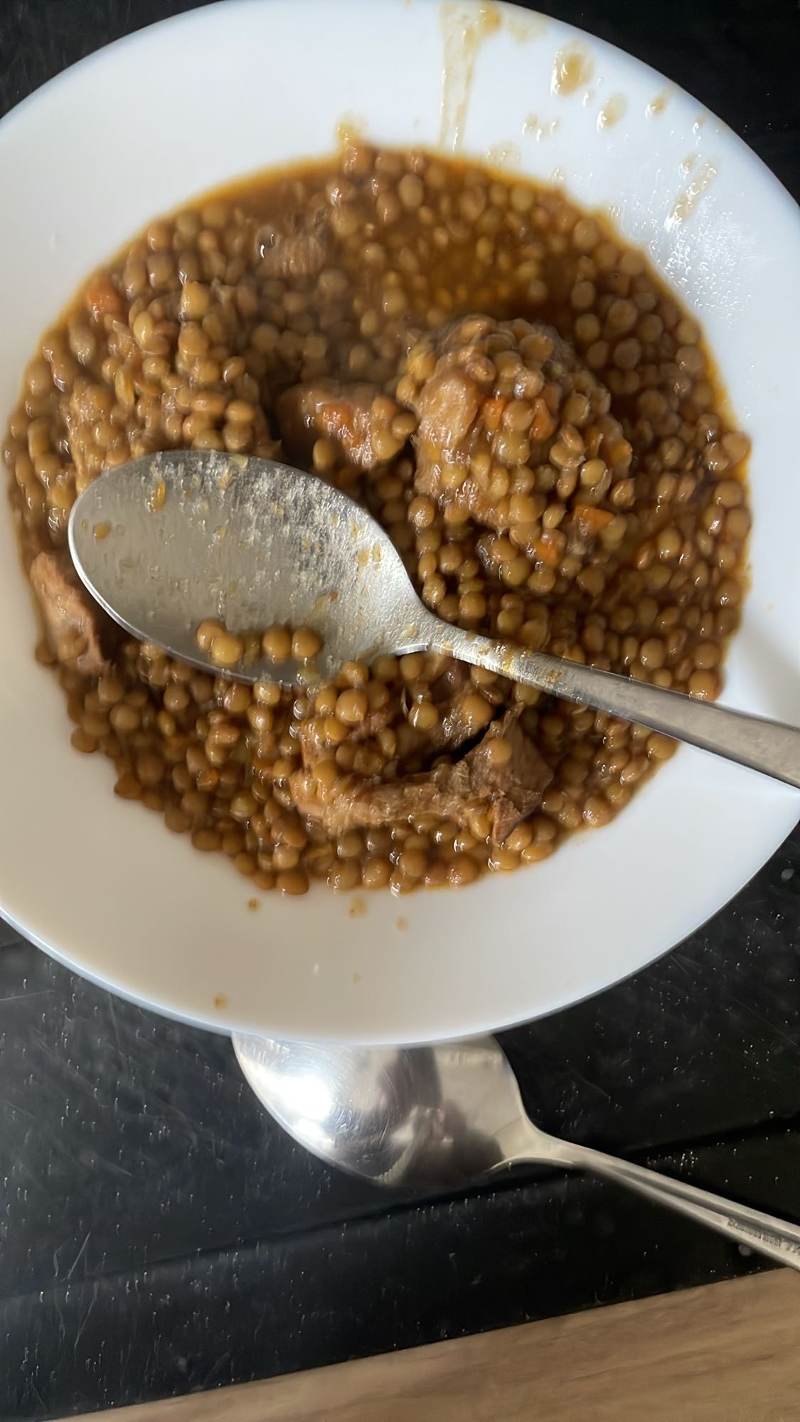 Ragoût de lentilles