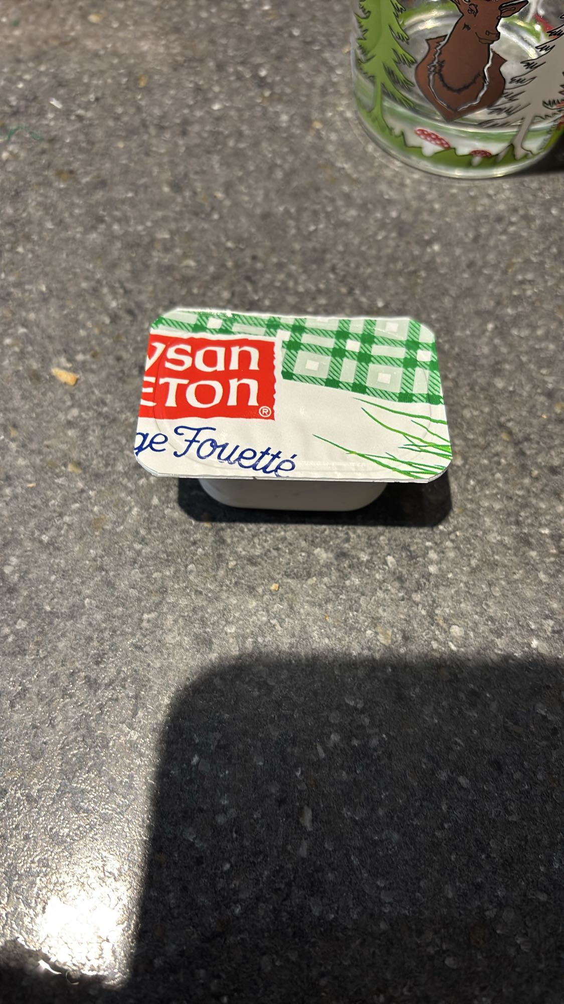 Fromage fouetté portion