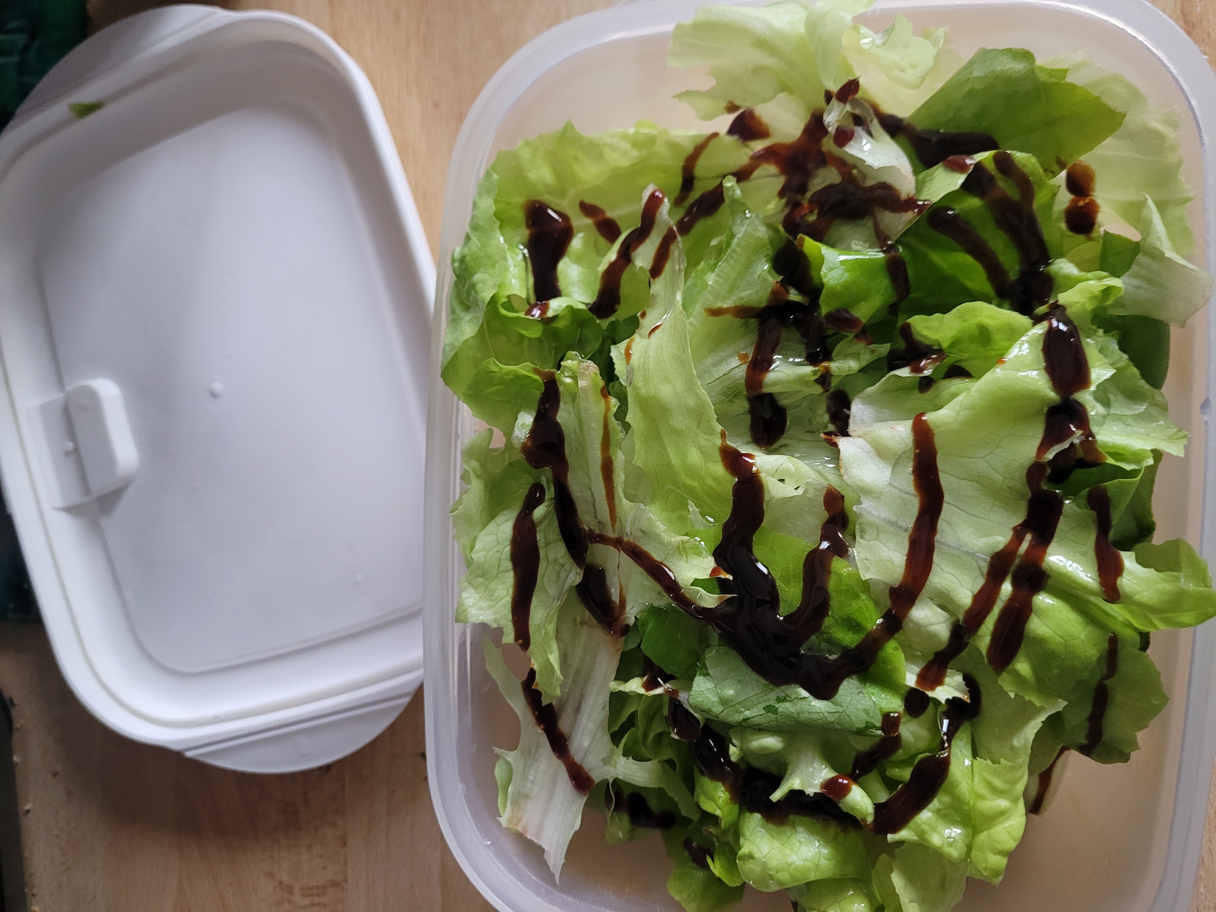 Salade verte balsamique