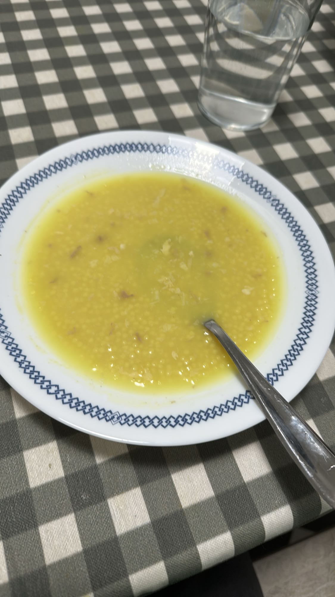 sopa de fideos con pollo