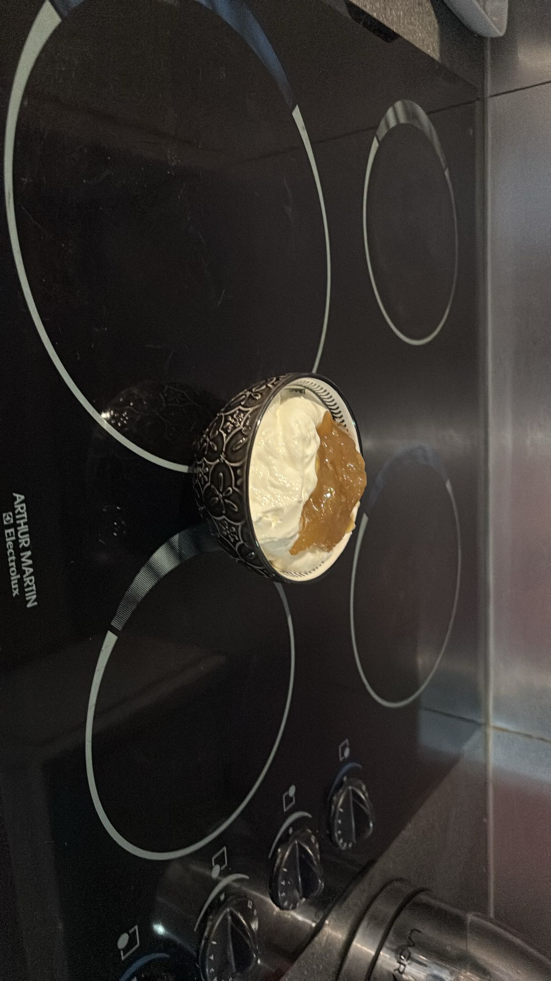 Fromage blanc et confiture