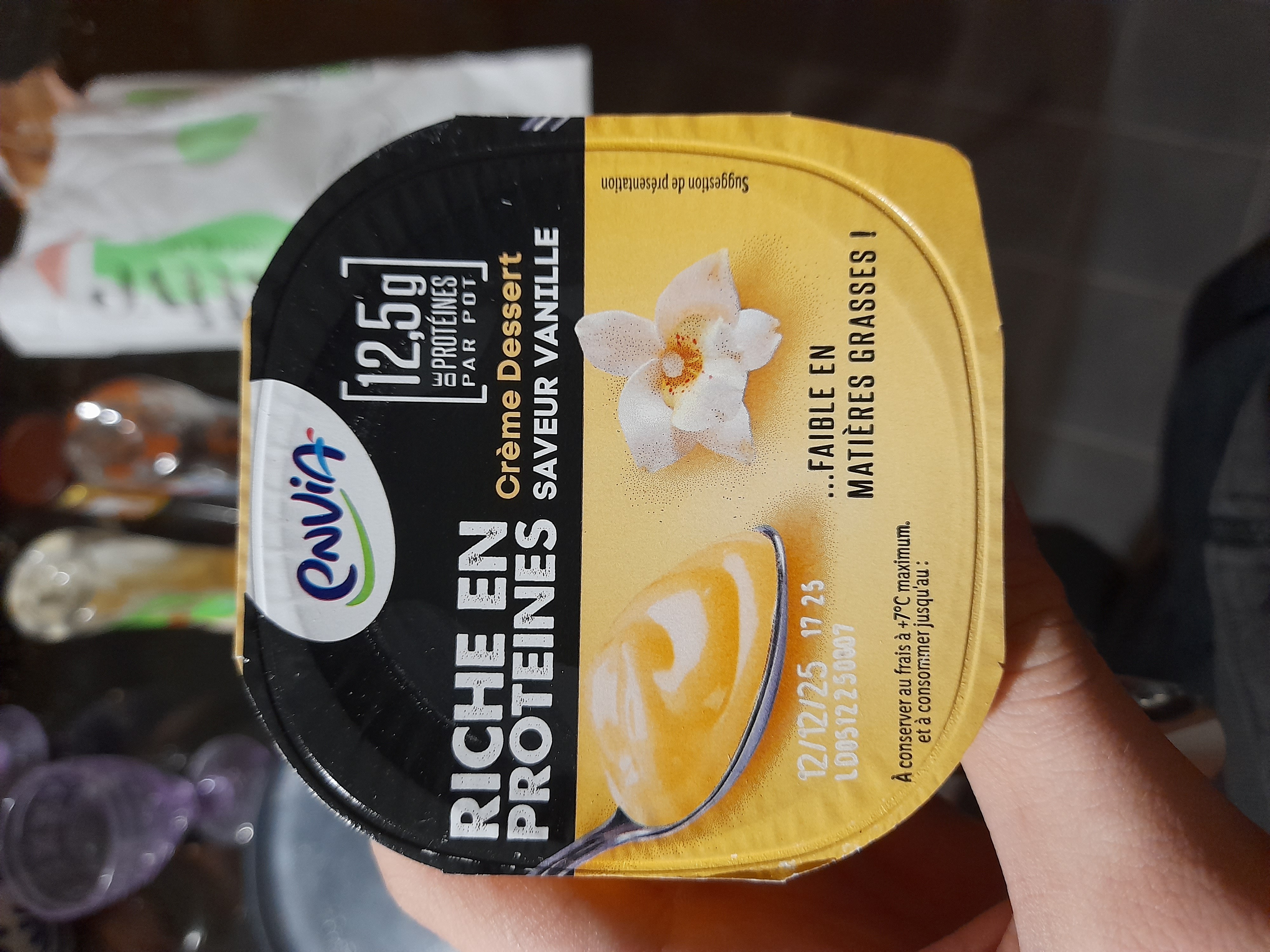 Crème dessert vanille