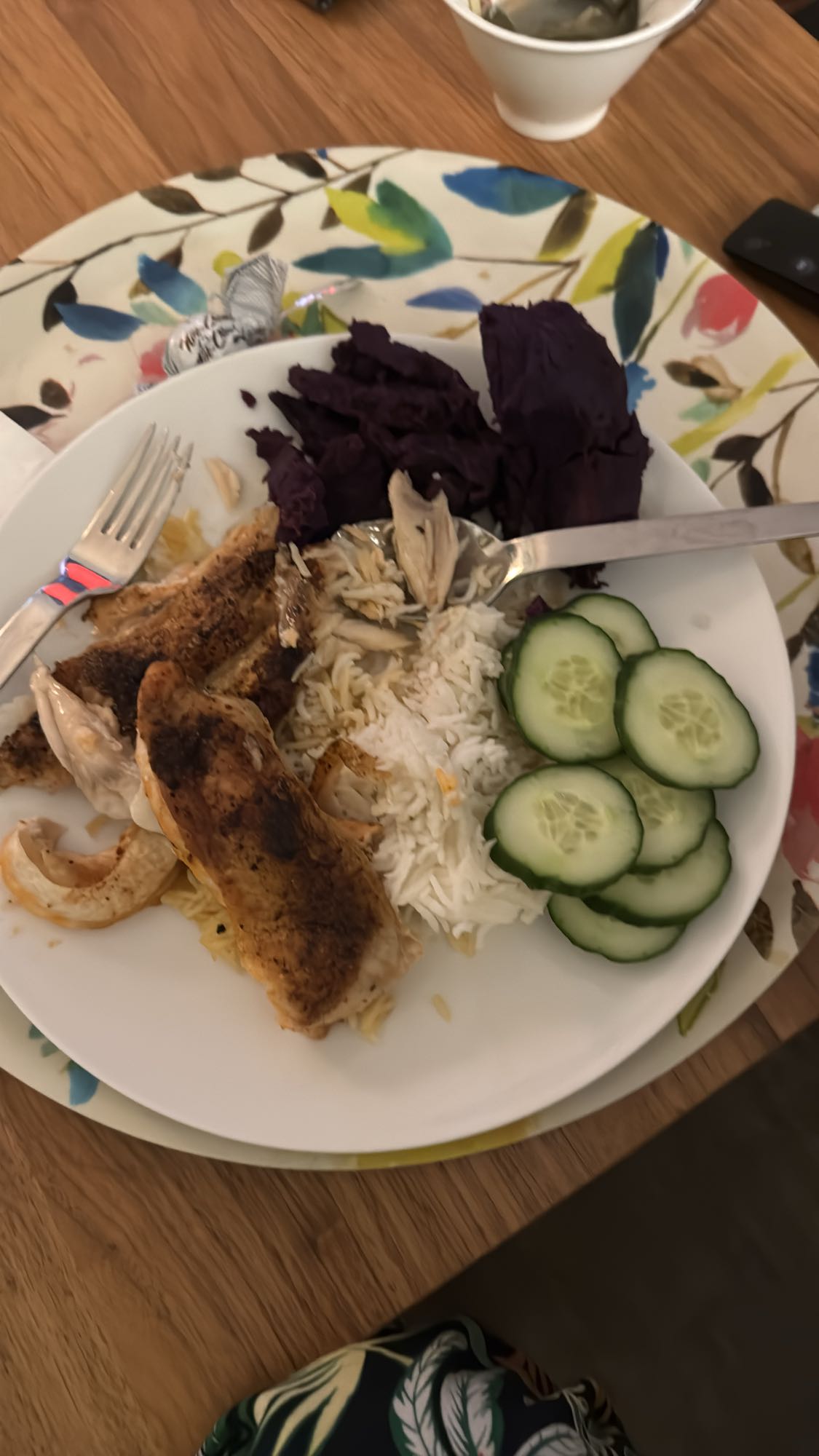 Kyckling med ris & grönsaker