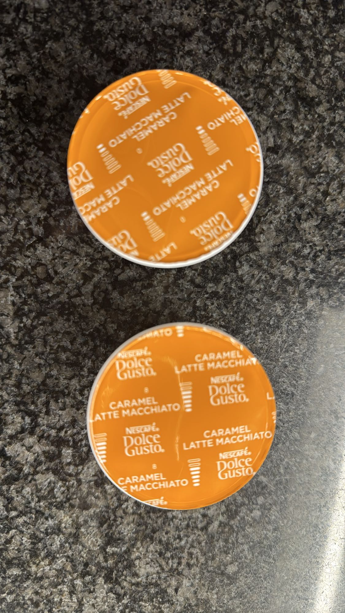 Caramel latte macchiato