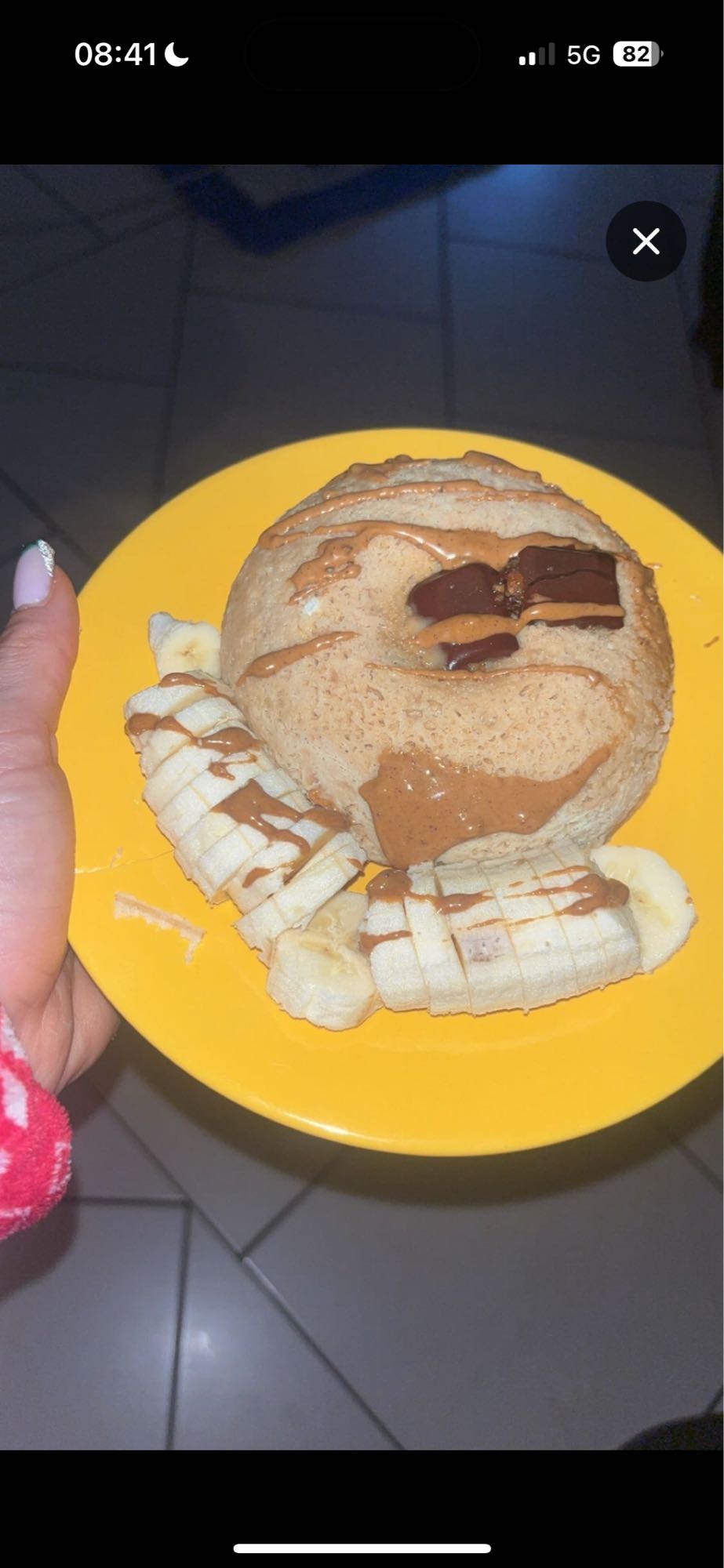 Pancake à la banane